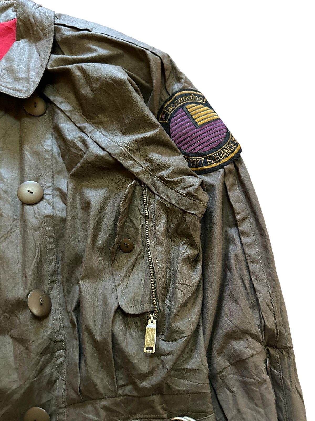 Japanese Brand vintage laccendino bikers jacket Size US S / EU 44-46 / 1 - 6 Thumbnail