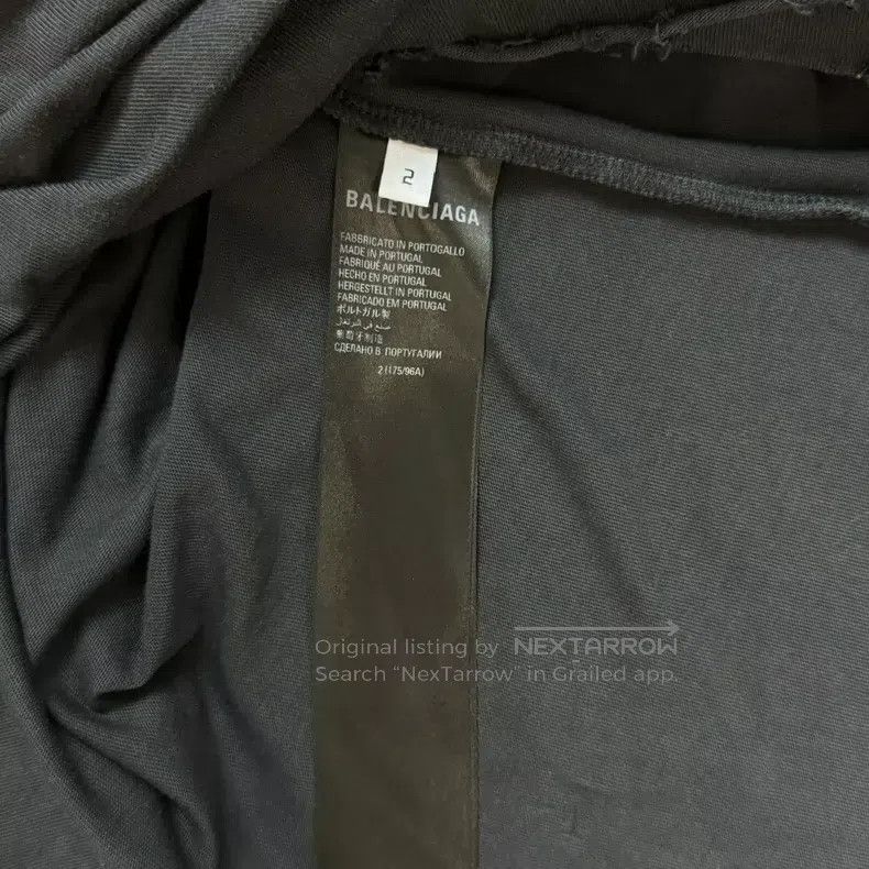 Balenciaga Balenciaga 3B Embroidered Logo Destroyed Calendar Design S Size US M / EU 48-50 / 2 - 5 Thumbnail