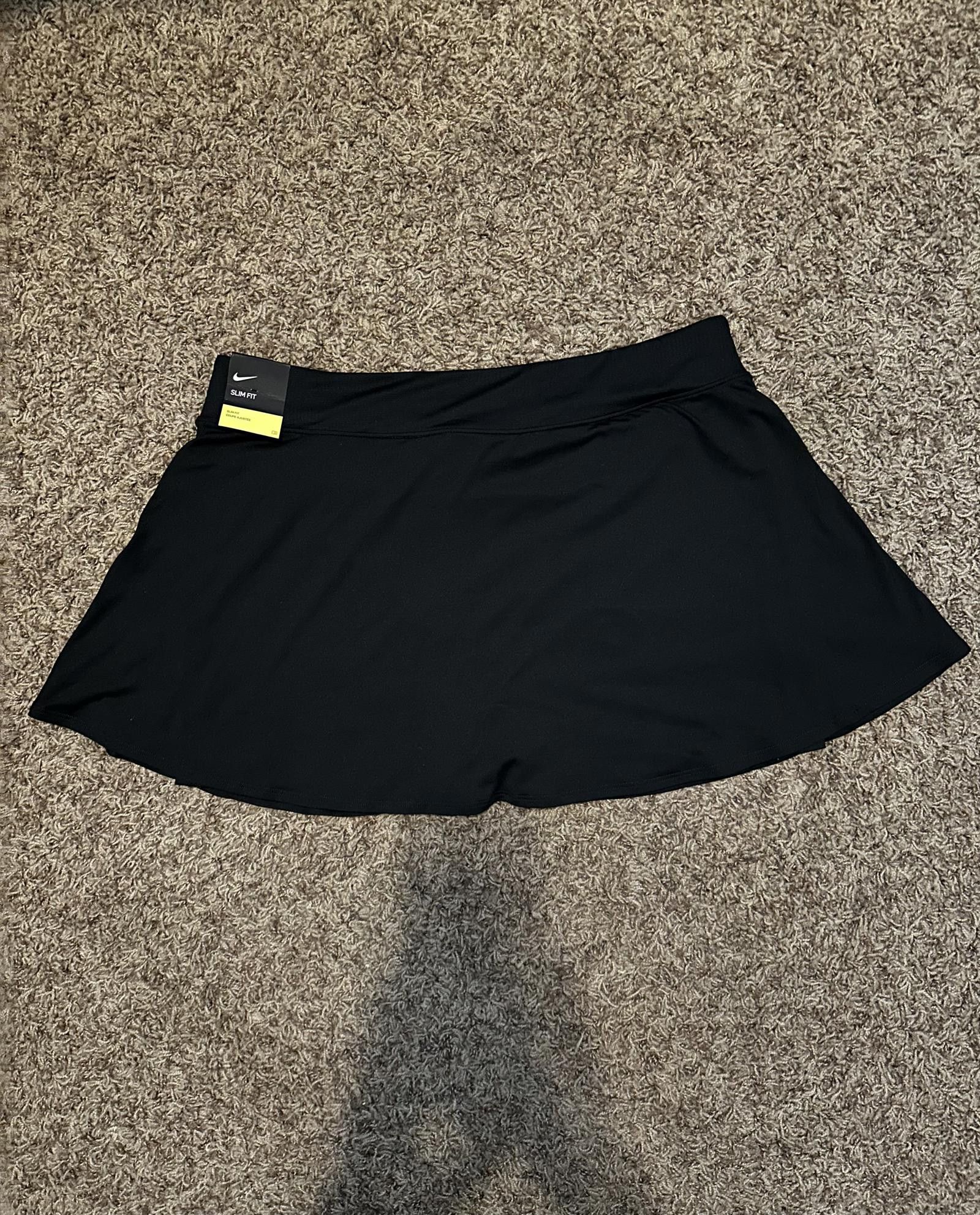 Nike Nike Women's Court Victory Tall Flouncy Tennis Skort Size 40" / US 18 - 5 Thumbnail