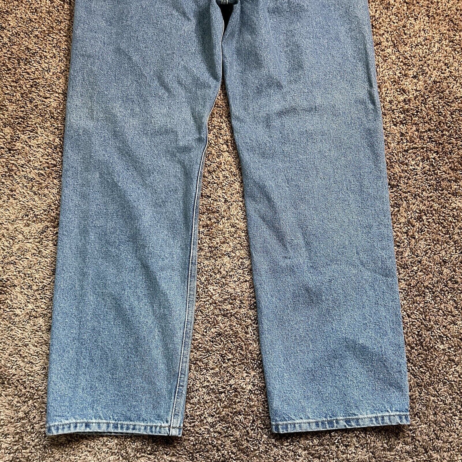 Carhartt Carhartt B480 LVB Medium Wash Traditional Fit Jeans Sz 38x32 Size US 38 / EU 54 - 9 Thumbnail