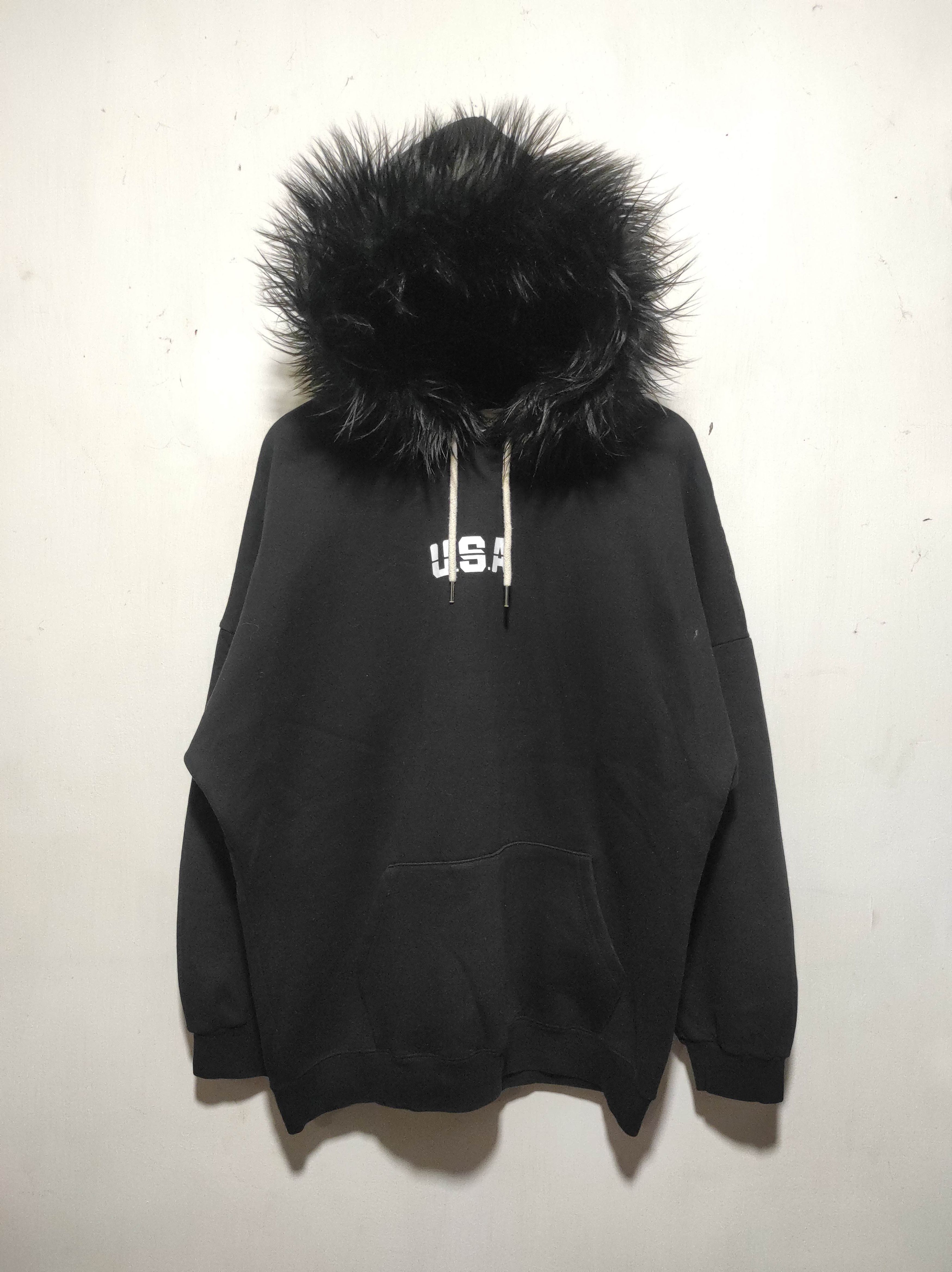 If Six Was Nine DGT by GLL USA Flag Fur Hoodie Lgb Style Size US XL / EU 56 / 4 - 3 Thumbnail