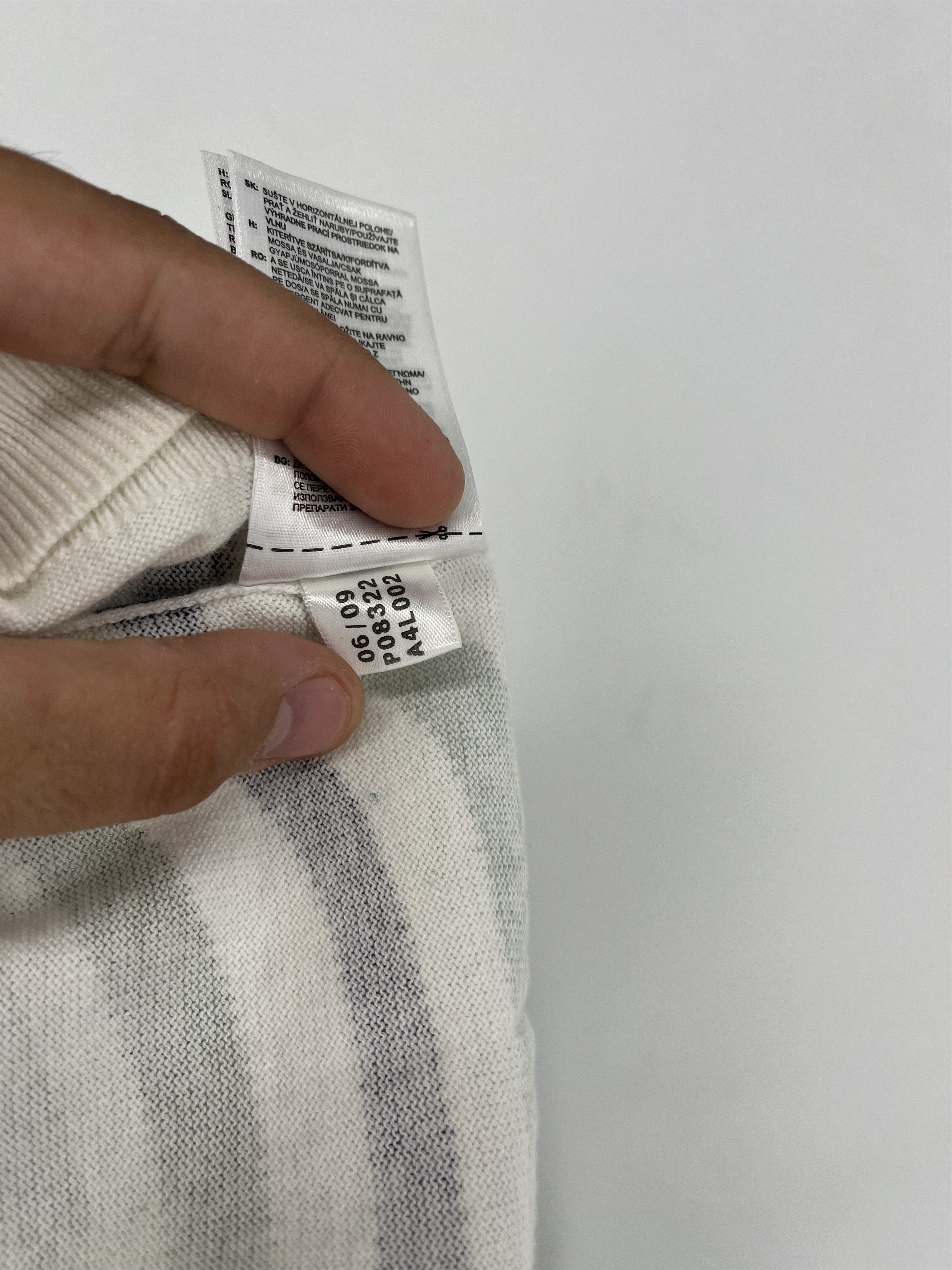 Adidas Vintage Y2K Adidas Streetwear Style Striped V-neck Sweater Size US XL / EU 56 / 4 - 10 Thumbnail