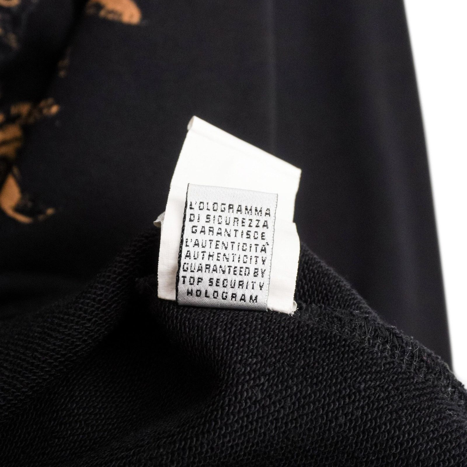 Dolce & Gabbana Dolce Gabbana Crown Bee Logo Floral Print Black Sweatshirt Size US L / EU 52-54 / 3 - 9 Thumbnail