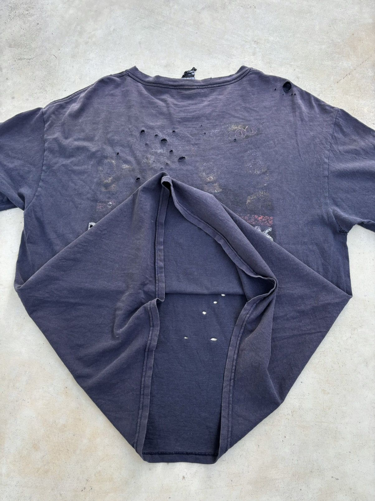 Vintage Thrashed Faded NICKELBACK ERD Grunge T Shirt Distressed Size US XL / EU 56 / 4 - 10 Thumbnail