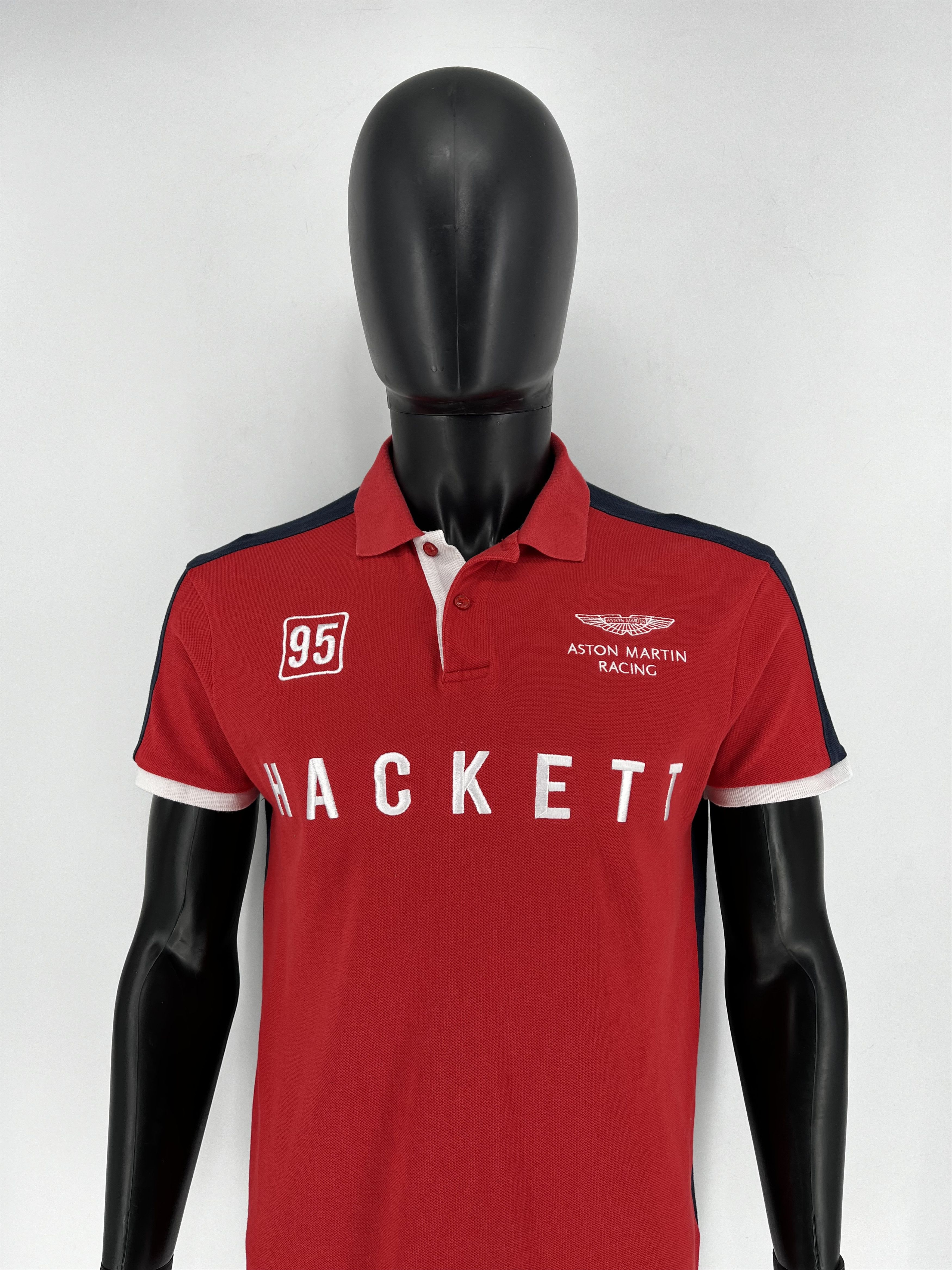 Hackett Hackett Aston Martin Vintage Mens Racing Polo Shirt Size M Size US M / EU 48-50 / 2 - 1 Thumbnail