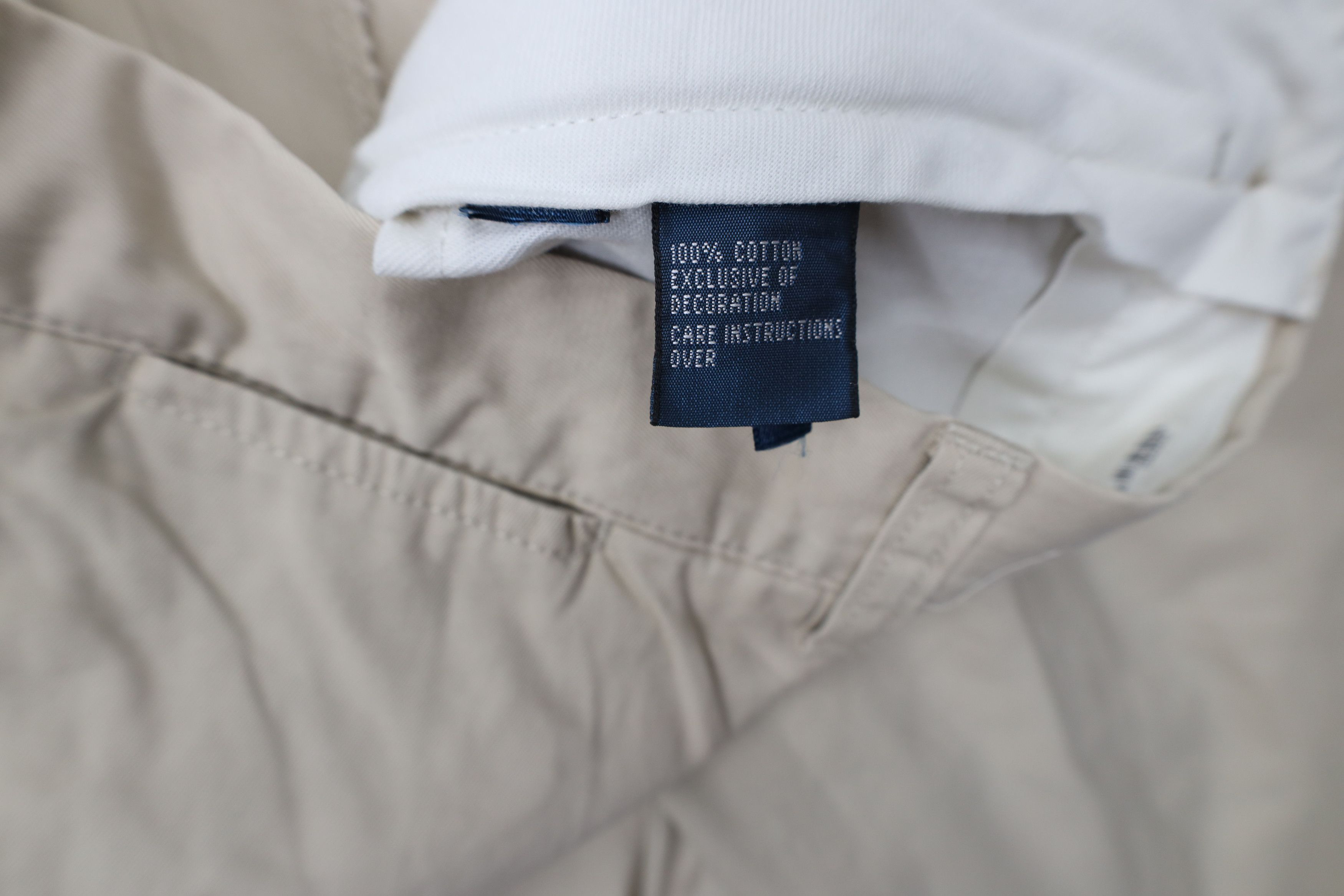 Ralph Lauren Vintage 90s Ralph Lauren Chino Pants Beige Khaki Cotton Size US 36 / EU 52 - 6 Thumbnail