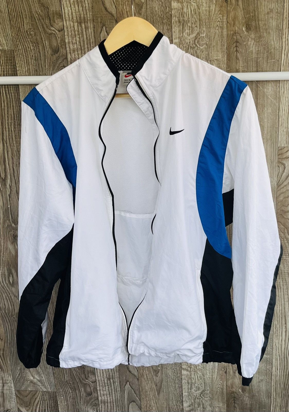 Nike Vintage 90’s Nike Hooped Full-Zip Jacket Size US M / EU 48-50 / 2 - 11 Thumbnail