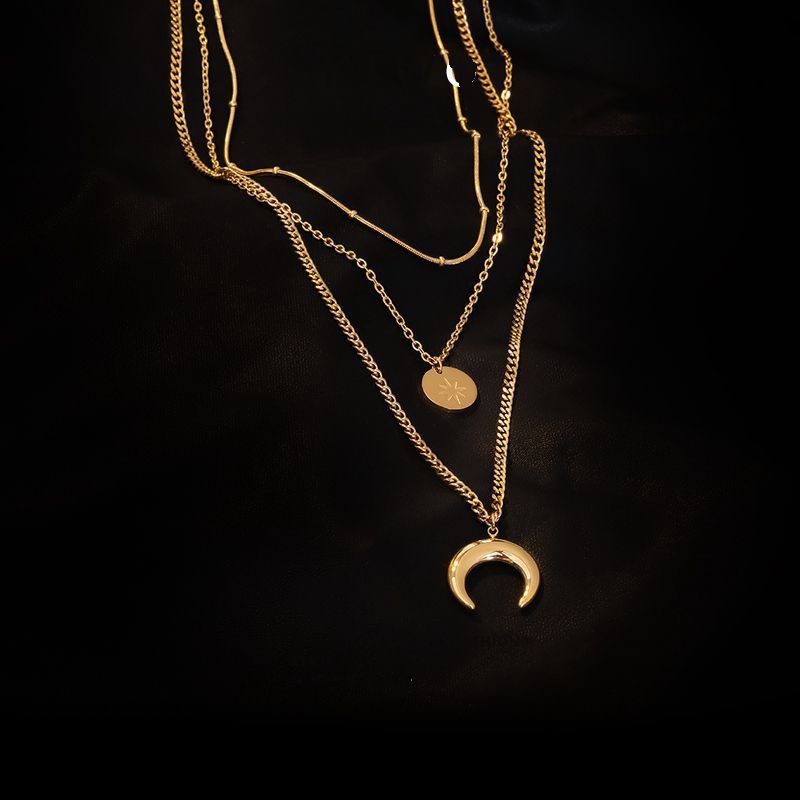 Other Moon Titanium Steel Tassel Plating Chain Size ONE SIZE - 3 Thumbnail
