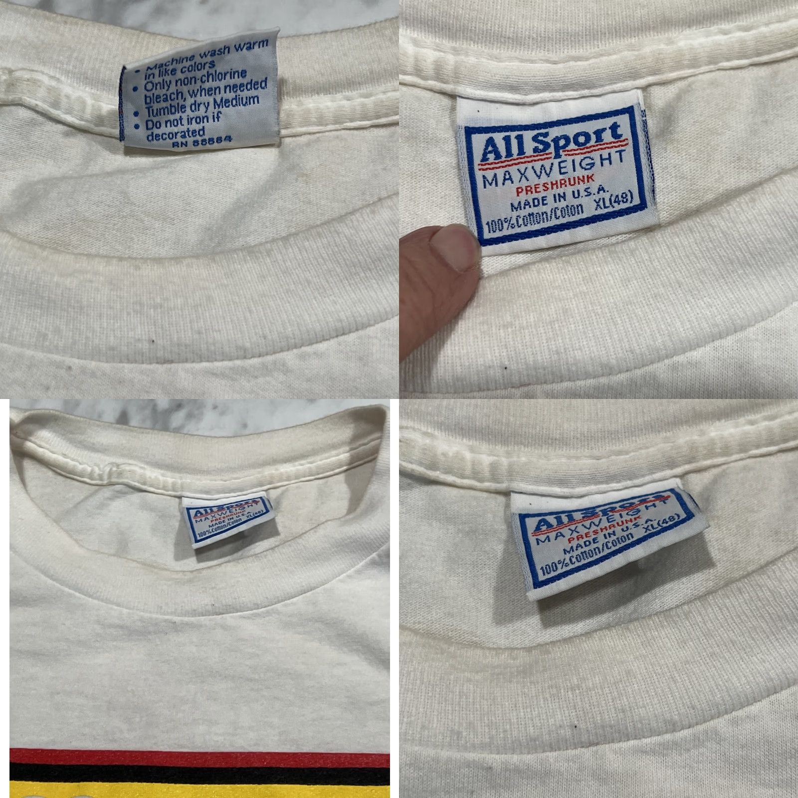 Vintage VINTAGE 1988 MCC Indoor Track Championship T Shirt Men XL Butler UMW Loyola USA Size US XL / EU 56 / 4 - 10 Thumbnail