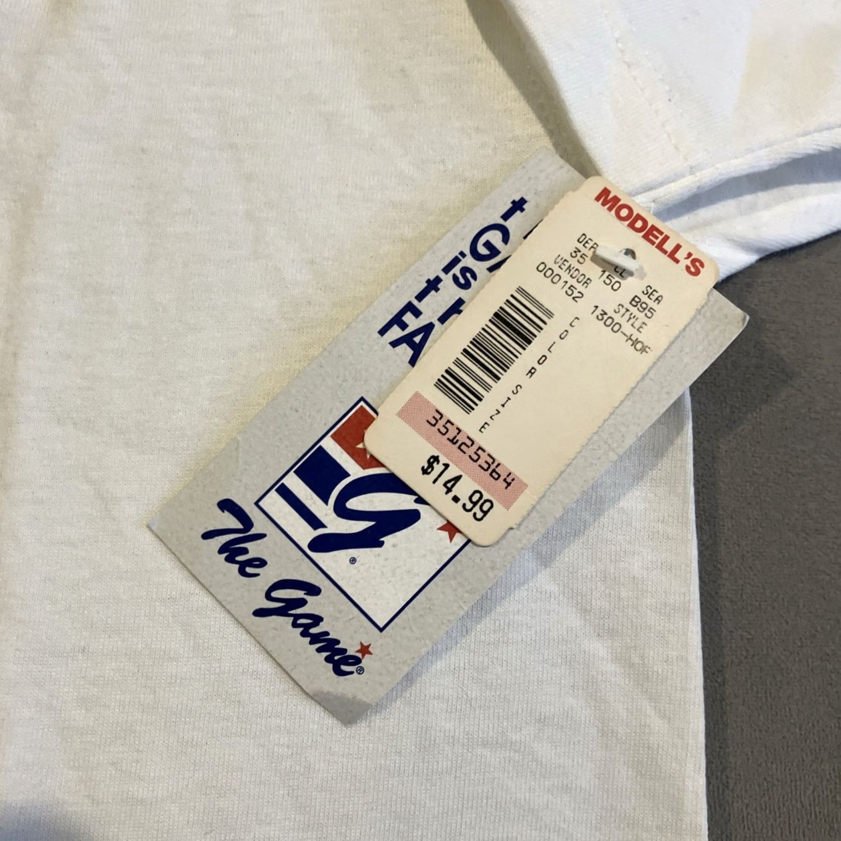 Vintage VINTAGE The Game Shirt Mens XL White RARE NWT HOFSTRA LACROSSE Embroidered Modell Size US XL / EU 56 / 4 - 2 Thumbnail