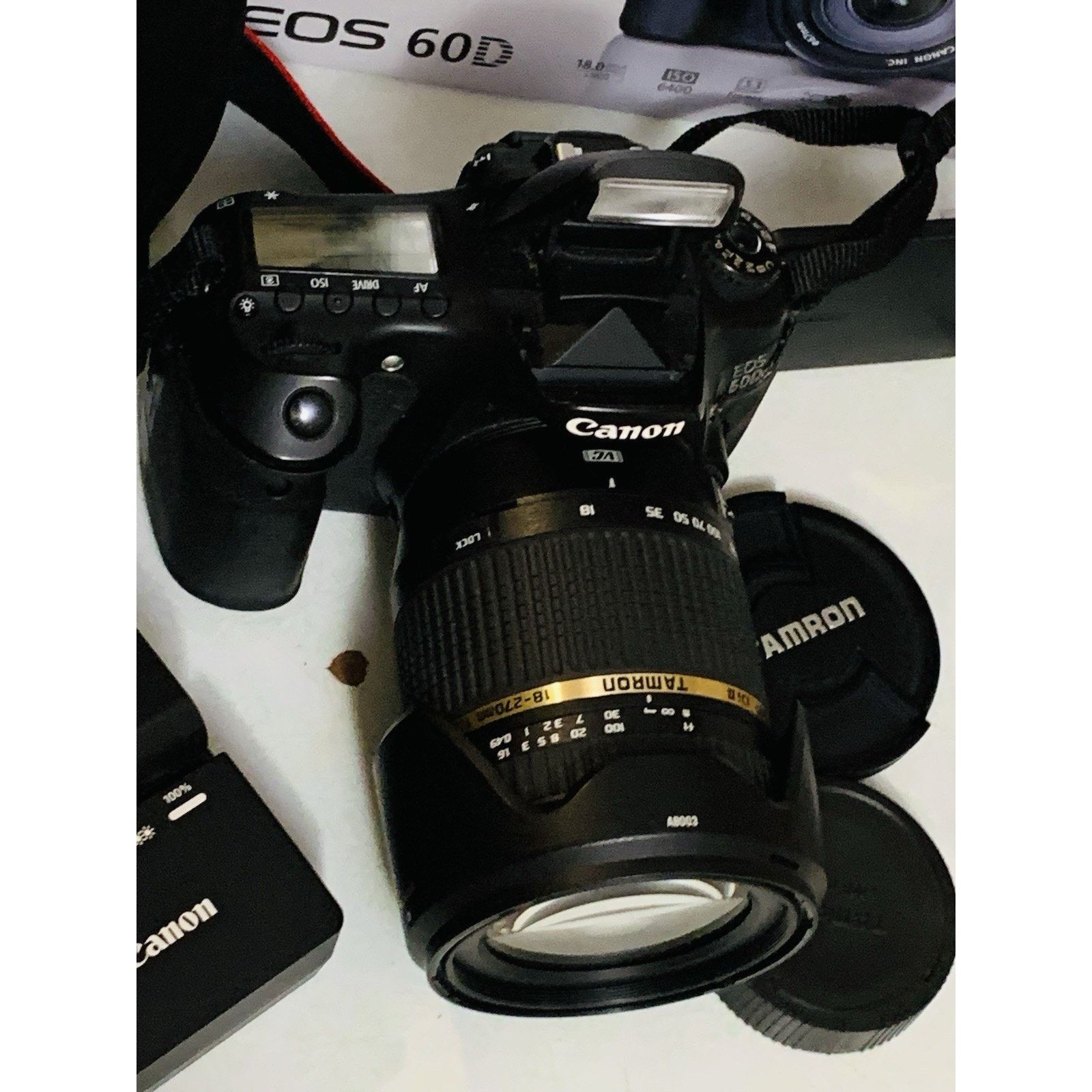 Canon EOS 60D Tamron 18-270 EOS60D ダブルズームキット& Tamron 18