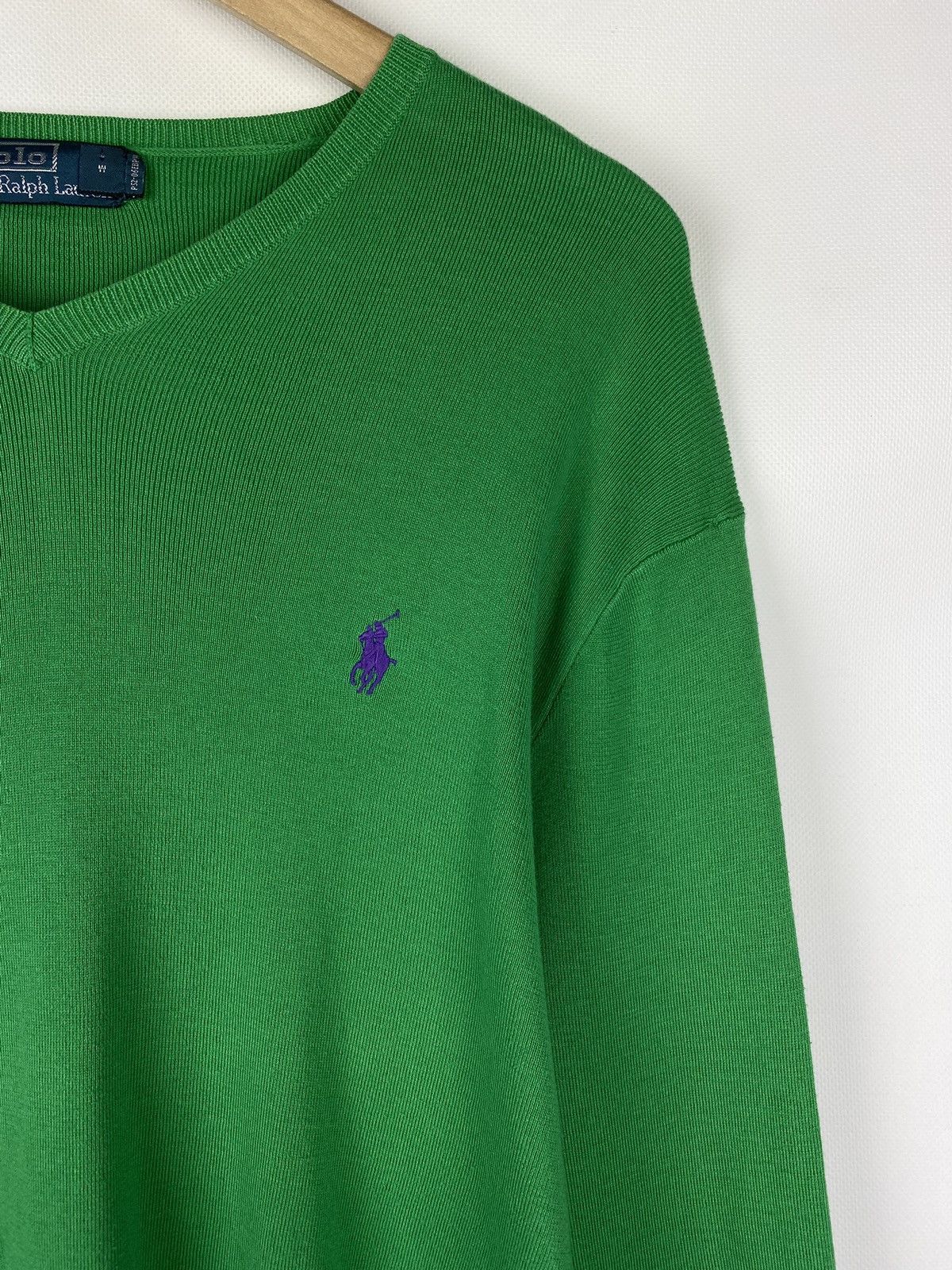 Polo Ralph Lauren Polo by Ralph Lauren vintage v-neck sweater pullover size L Size US L / EU 52-54 / 3 - 8 Thumbnail