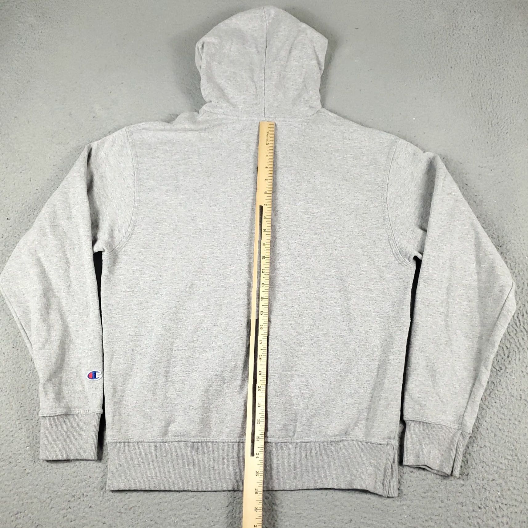 Champion Champion Hoodie Mens Medium Gray Casual Pullover Sweatshirt Size US M / EU 48-50 / 2 - 6 Thumbnail