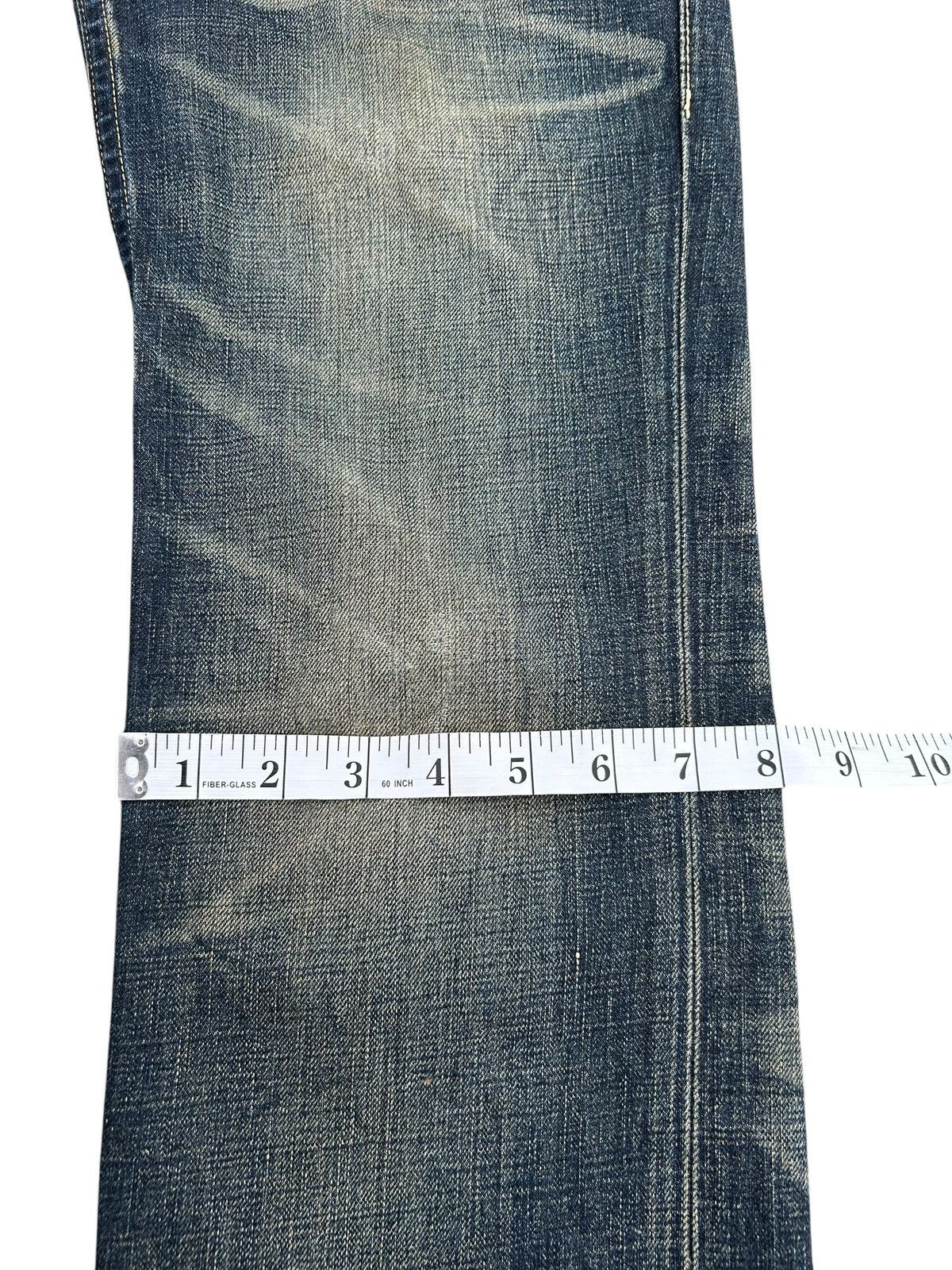 Kapital VINTAGE LEVIS HIPPIES STYLE RUSTY DISTRESSED DENIM JEANS Size US 30 / EU 46 - 21 Thumbnail