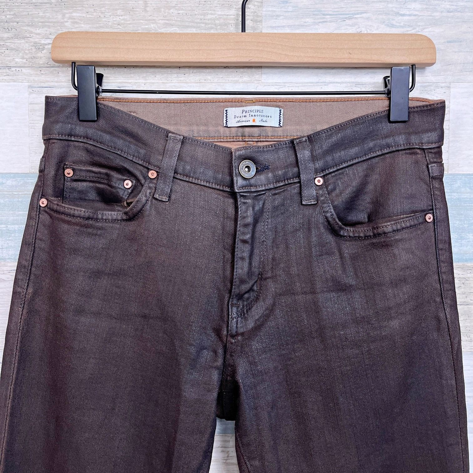 Other Principle Denim The Dreamer Brown Sugar Skinny Jeans 28 Size 28" / US 6 / IT 42 - 2 Thumbnail