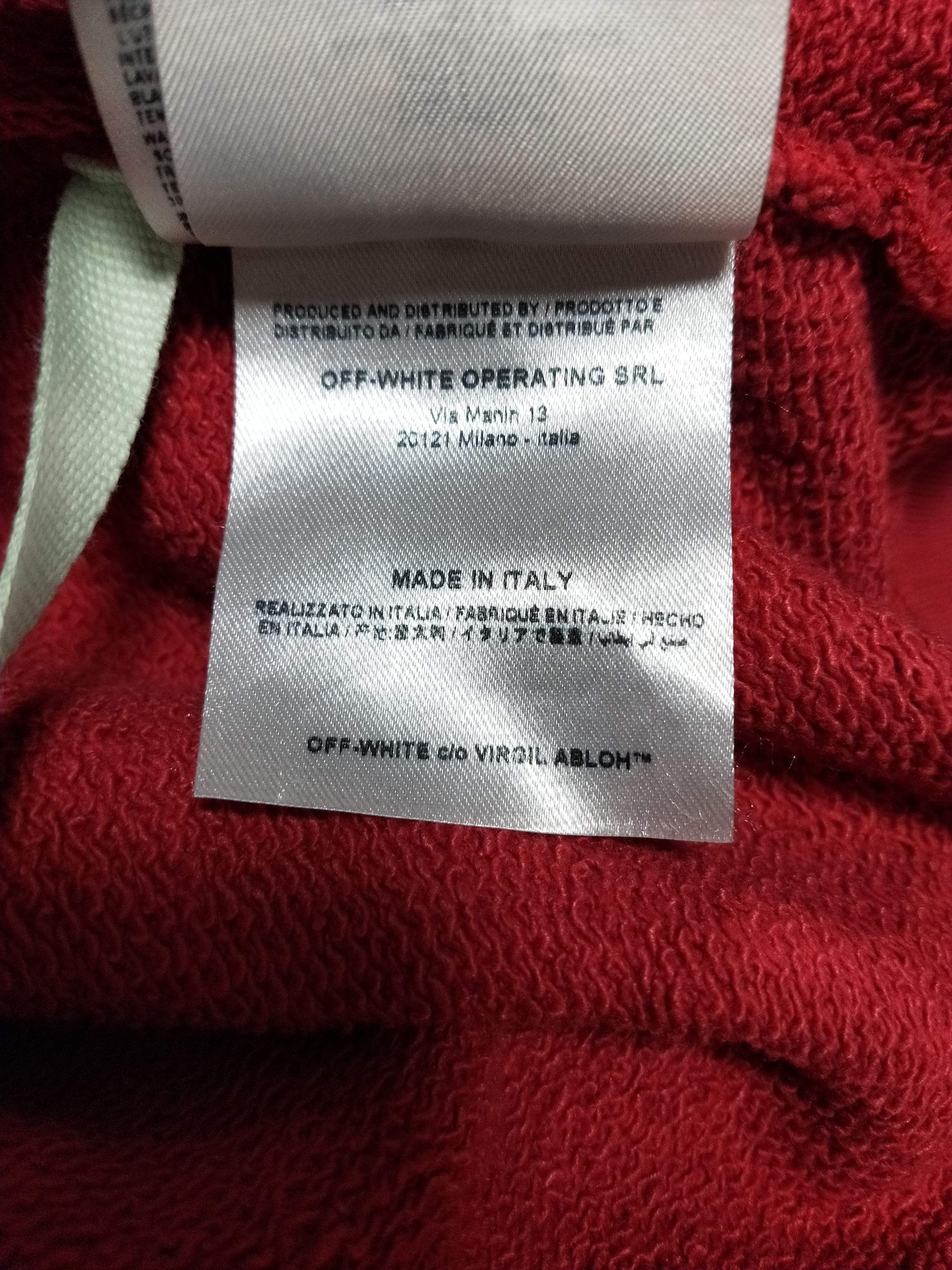 Champion × Off-White Champion Arrow Sweatshirt Size US S / EU 44-46 / 1 - 7 Thumbnail