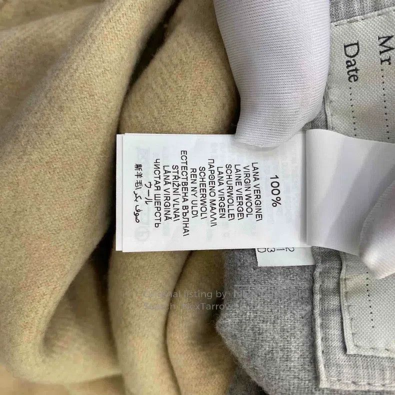 Brunello Cucinelli Brunello Cucinelli Double-faced Zhongshan Suit, Beige Brow Size 50L - 6 Thumbnail