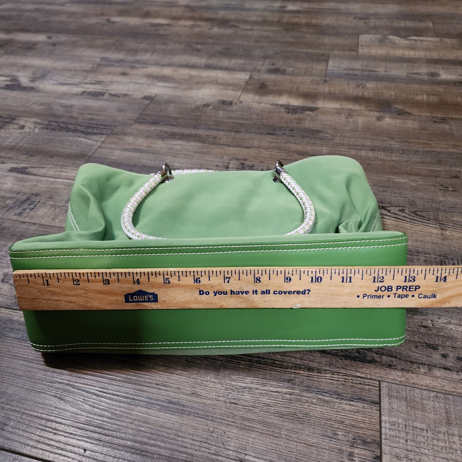 The Sak The Sak Green Canvas handbag Braided handle beautiful inside Size ONE SIZE - 8 Thumbnail