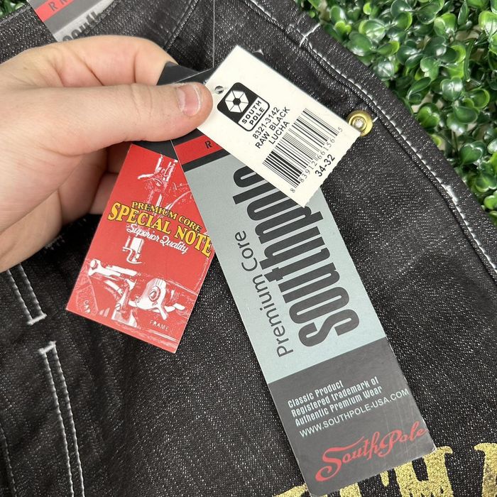 Vintage DEADSTOCK JNCO STYLE SOUTHPOLE BAGGY WIDE LEG JEANS | Grailed