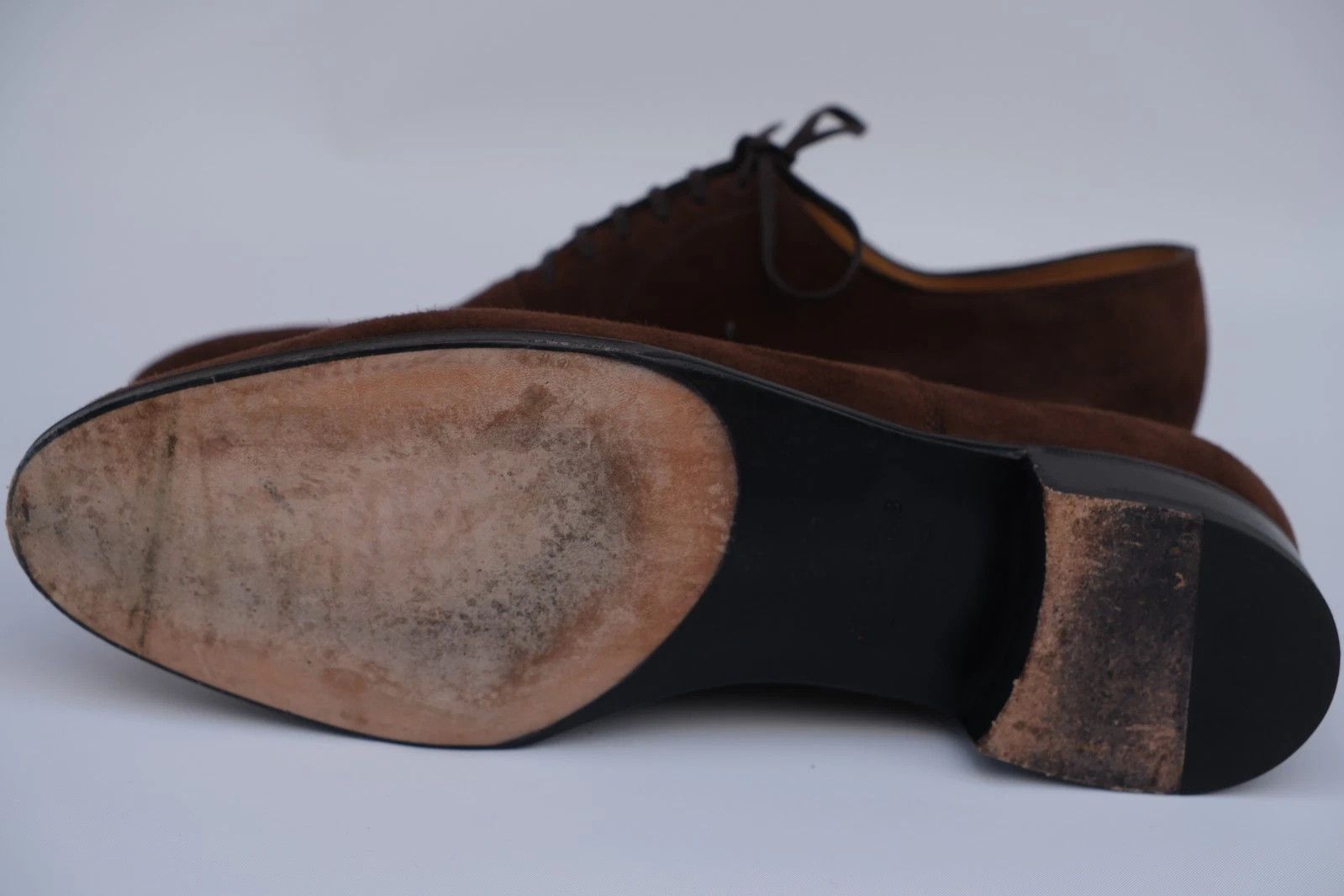 John Lobb Mint John Lobb Seaton Suede Derby EU 42 UK 8 / US 9 Size US 9 / EU 42 - 7 Thumbnail