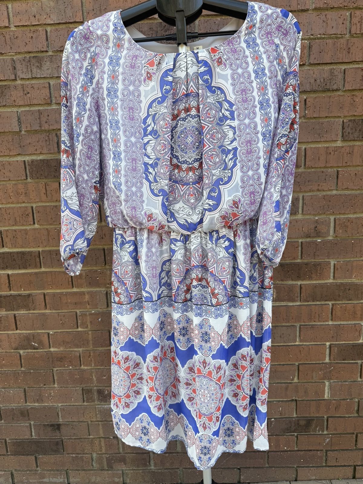 Other Tacera Boho Dress Bohemian Knee Length Multicolor Pattern Size M / US 6-8 / IT 42-44 - 1 Thumbnail