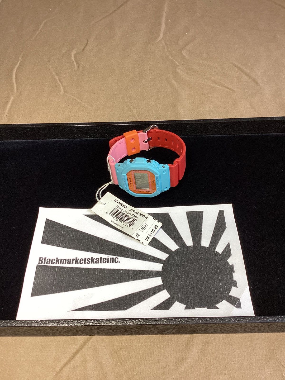 G Shock Casio G-Shock x Parra Limited Edition DW-5600PR-4CR 3229 Size ONE SIZE - 5 Thumbnail