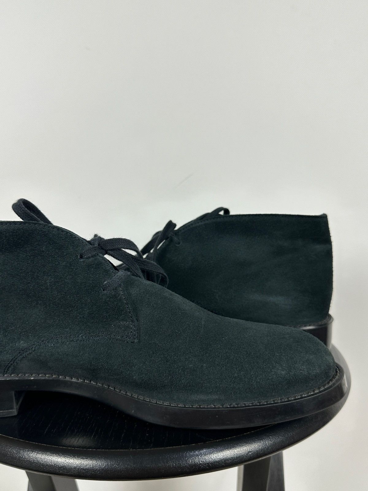 Tod's Tod’s Blue Suede Ankle Desert Lace Up Boots Size US 9.5 / EU 42-43 - 19 Thumbnail