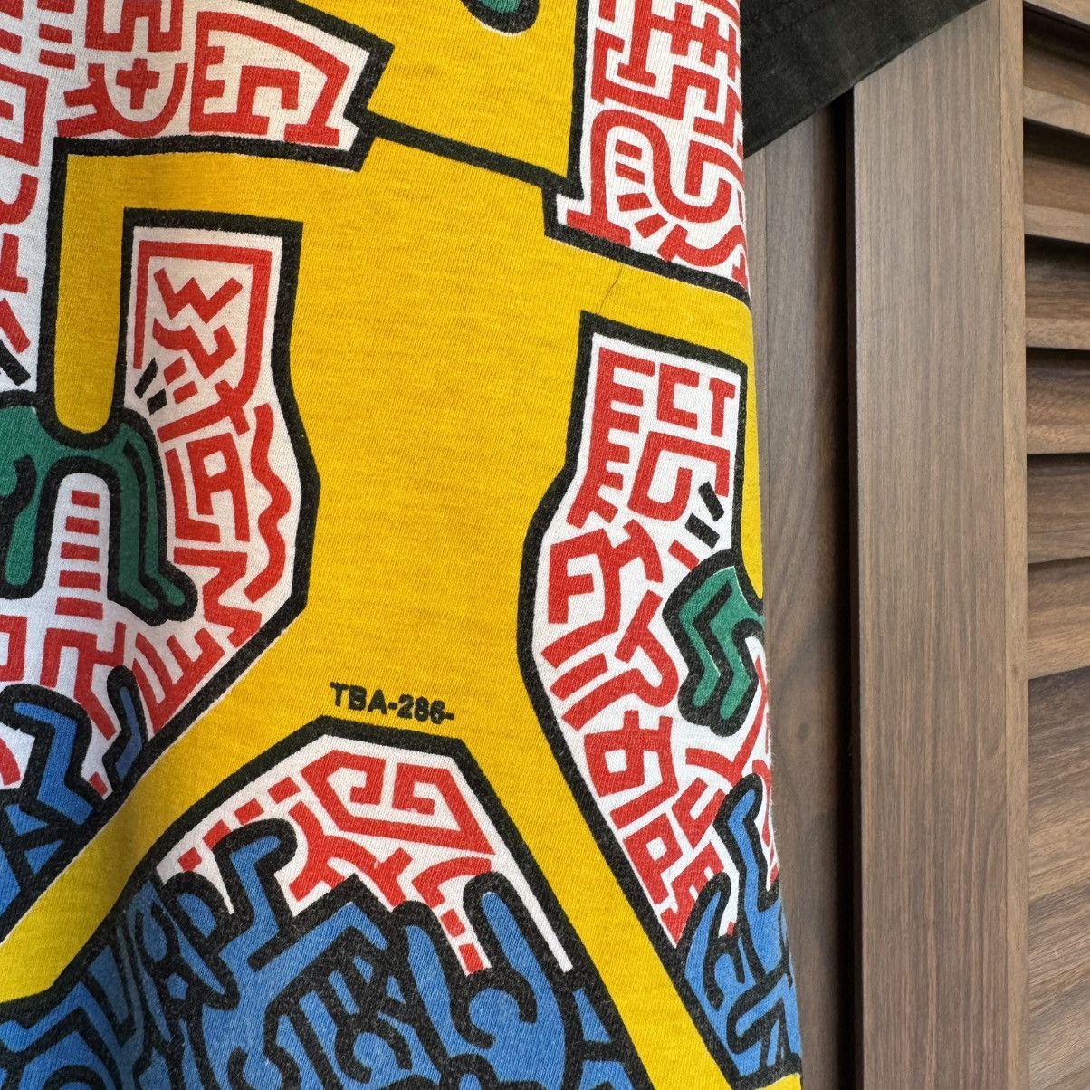 Keith Haring Vintage Keith Haring Pop Art Size US L / EU 52-54 / 3 - 4 Thumbnail
