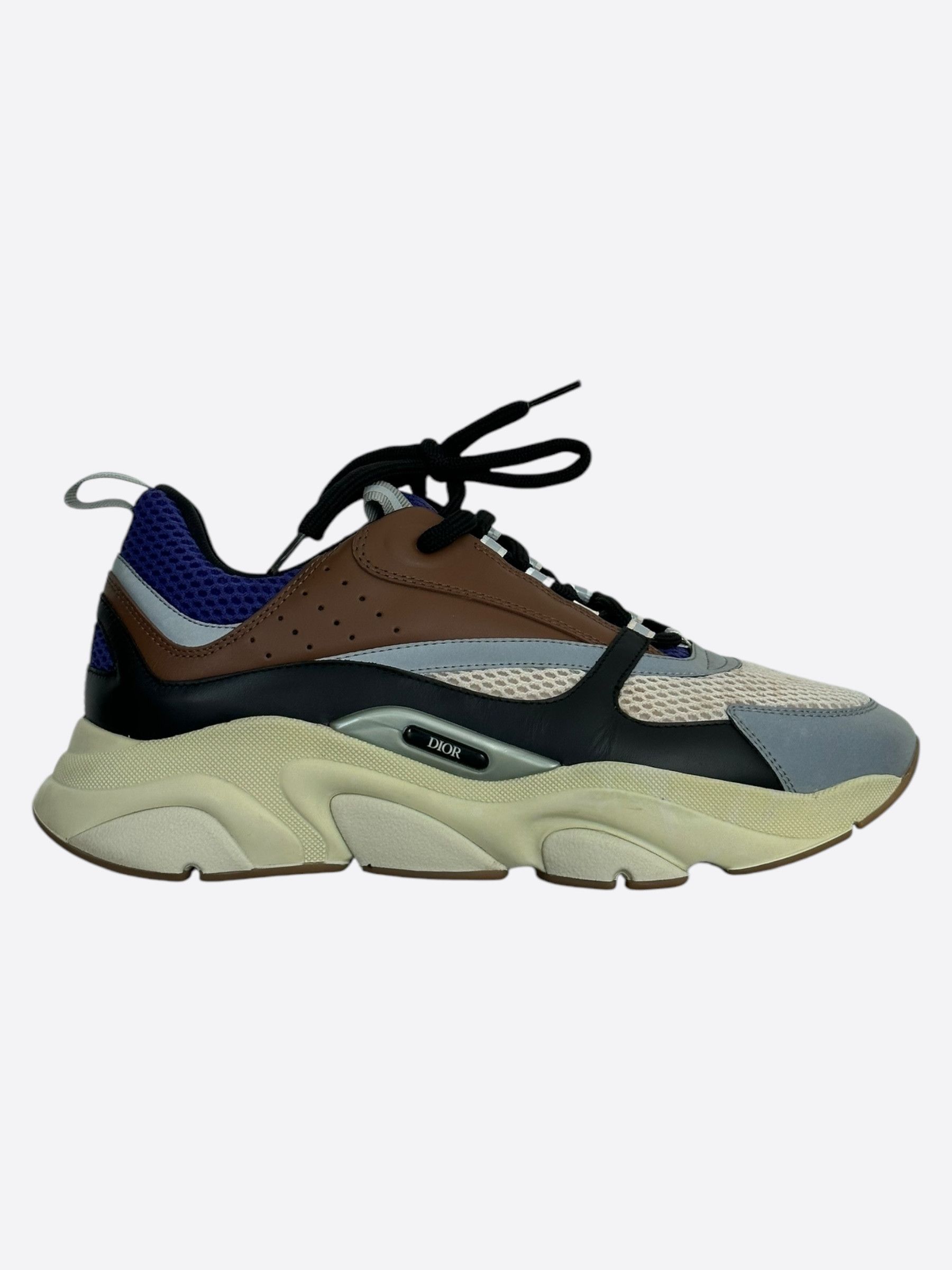Dior Dior Brown & Black B22 Sneakers Size US 11 / EU 44 - 1 Thumbnail