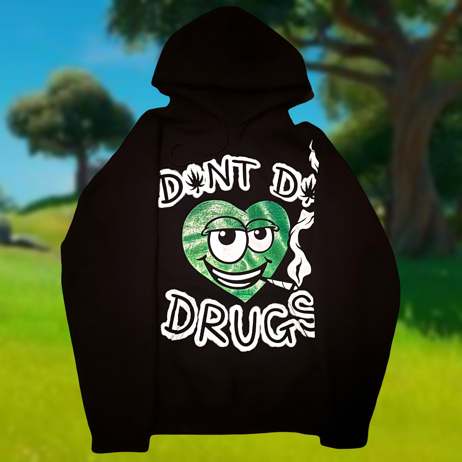 Other levi catter ddd dont do drugs heart smoking hoodie Size US M / EU 48-50 / 2 - 1 Thumbnail