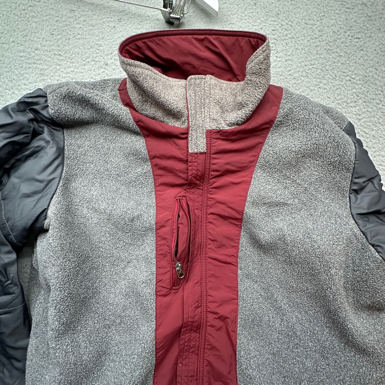L.L. Bean LL Bean OUF43 Fleece Bomber Warm Up Jacket Mens Large Red Size US L / EU 52-54 / 3 - 9 Thumbnail