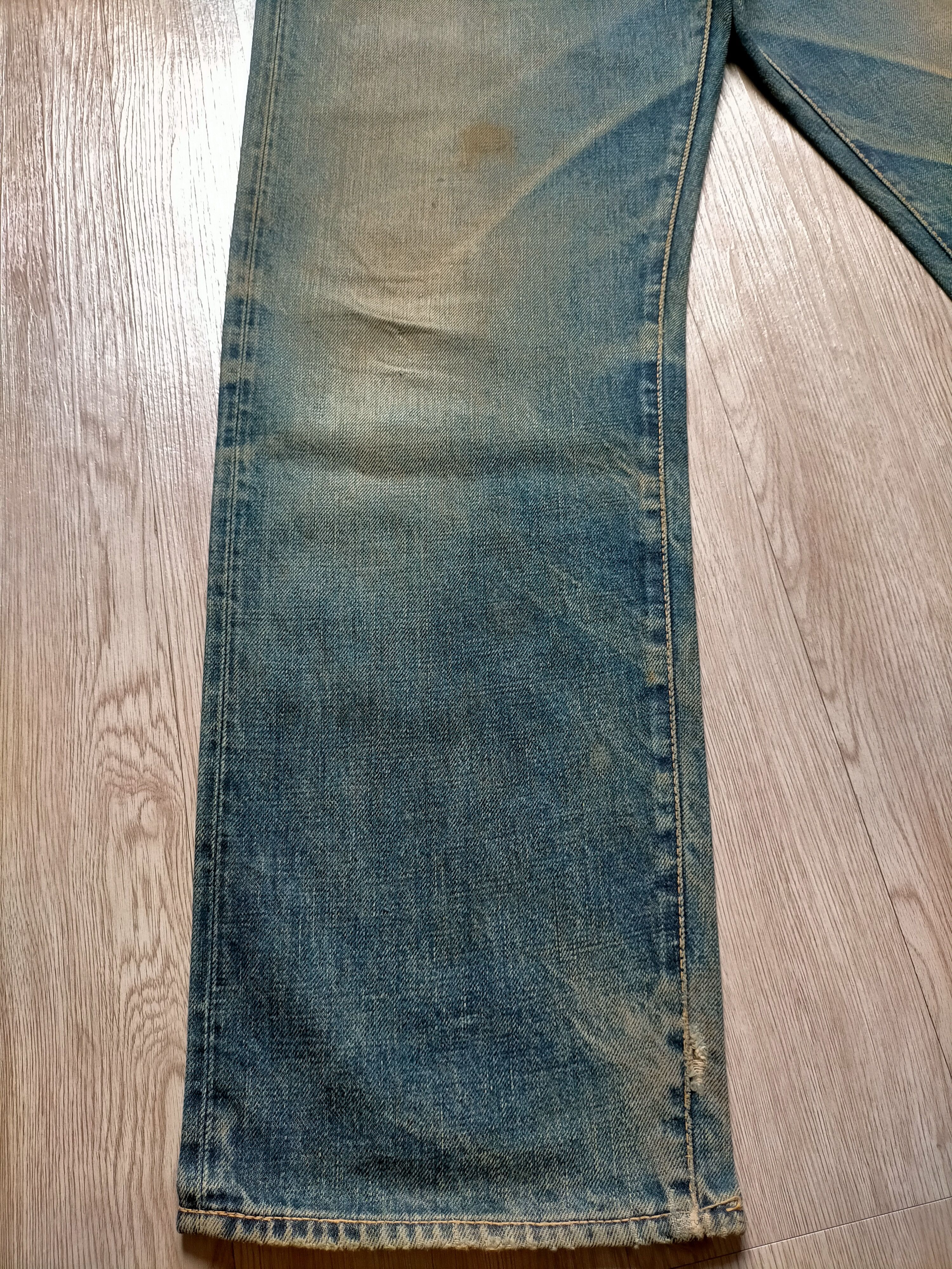 Evisu Vintage Evis Distressed selvedge Denim Size US 30 / EU 46 - 9 Thumbnail