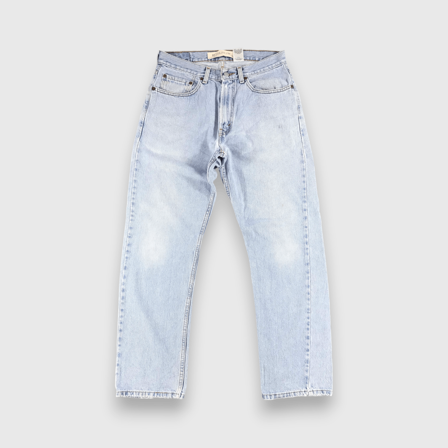 Levi's Vintage Light Wash Levis 505 Jeans-J1238 Size US 31 - 1 Thumbnail