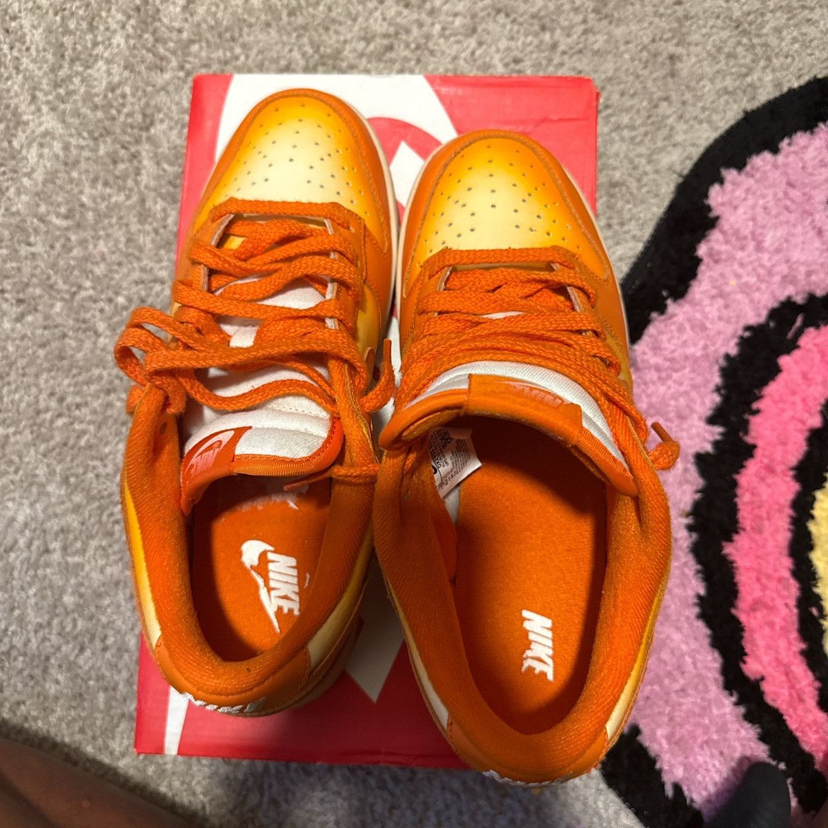 Nike Nike Dunk Low (Magma Orange) Size US 8.5 / EU 41-42 - 4 Thumbnail