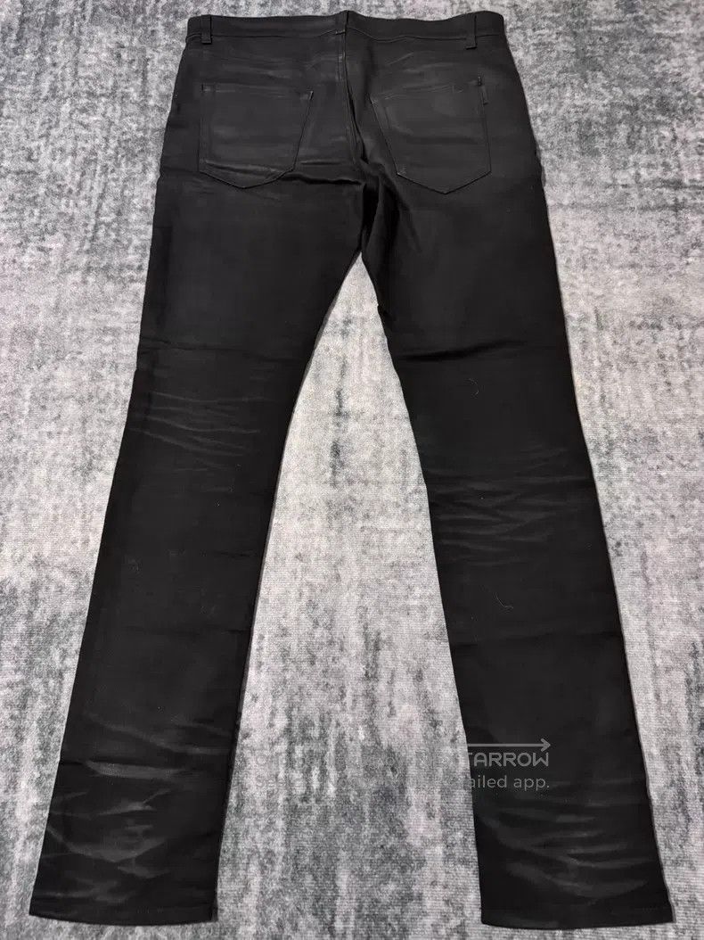 Saint Laurent Paris Saint Laurent Paris Cat Claw Coated Wax Finished Basic Den Size US 33 - 2 Thumbnail
