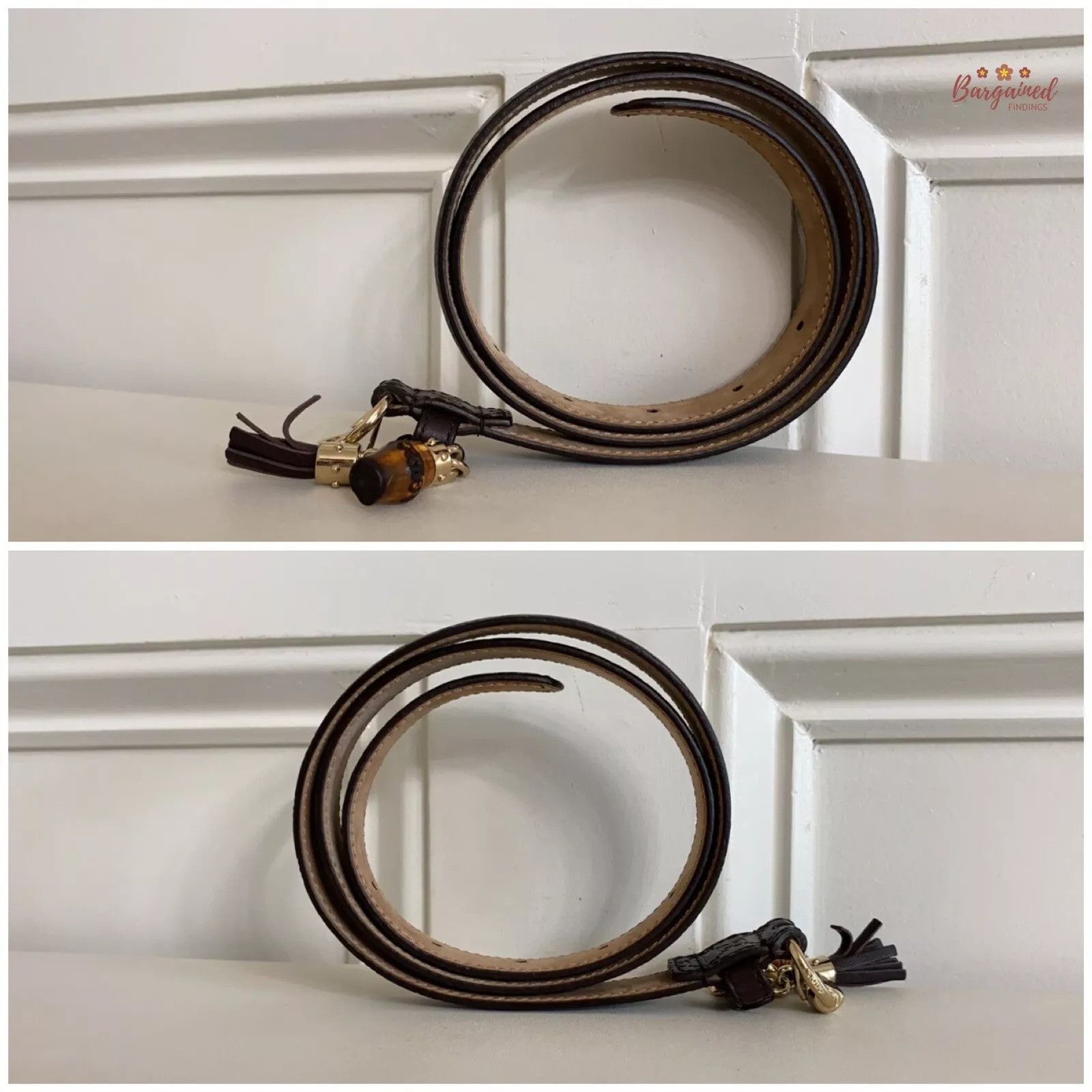 Gucci Gucci Microguccissima Leather Slim Horsebit Buckle Belt Size 26 - 7 Thumbnail