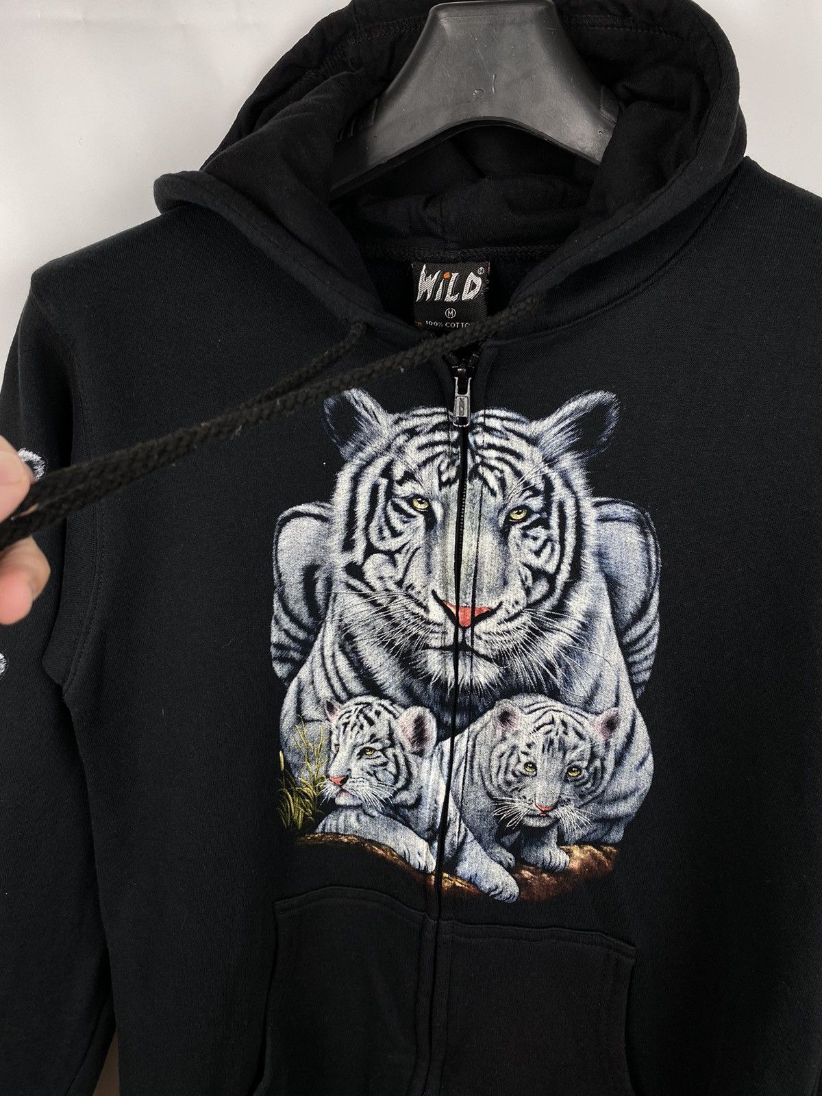 Other Wild Printed Zip Hoodie Tigers size M Size US M / EU 48-50 / 2 - 6 Thumbnail