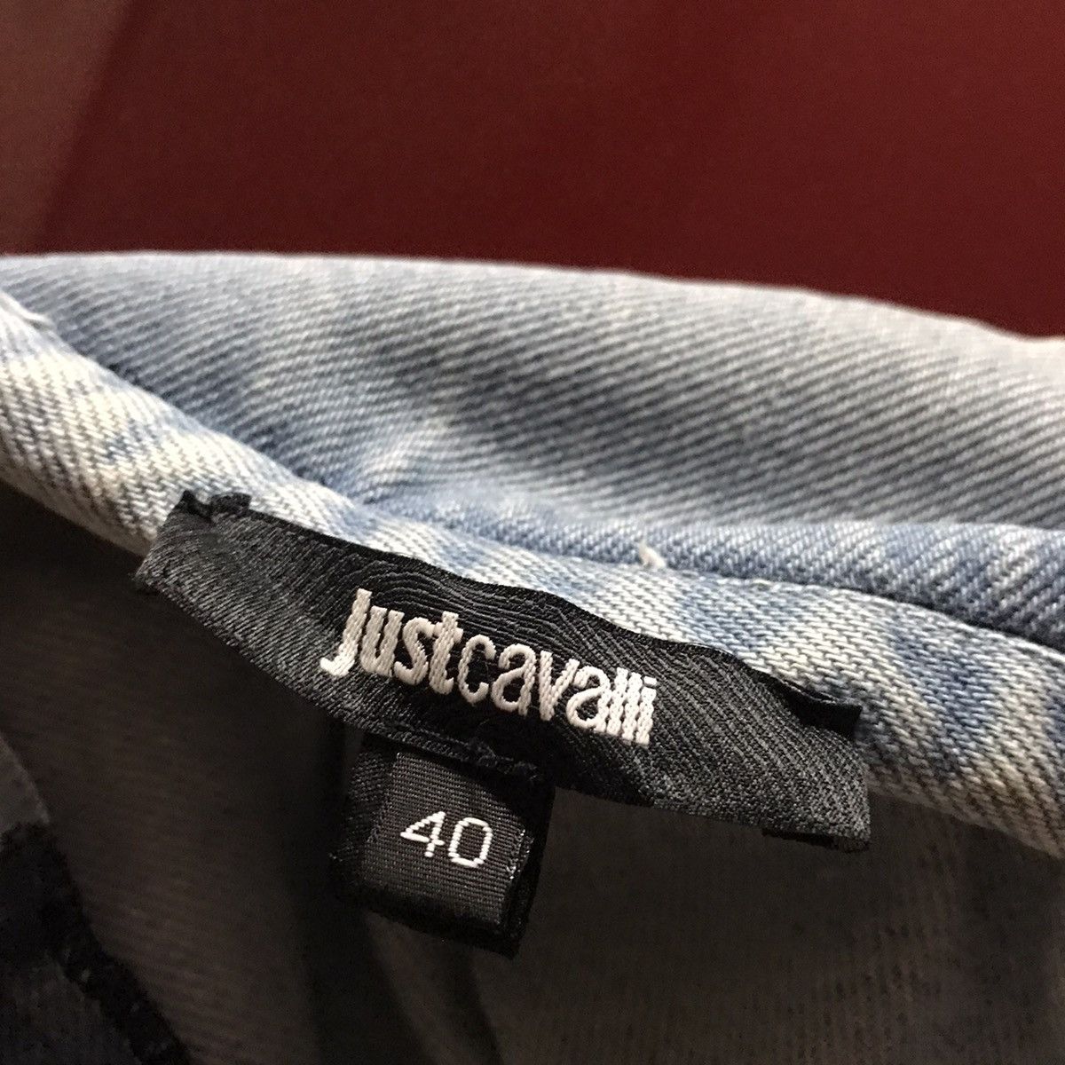 If Six Was Nine × Just Cavalli Denim Skirt just Cavalli Size 29" - 5 Thumbnail