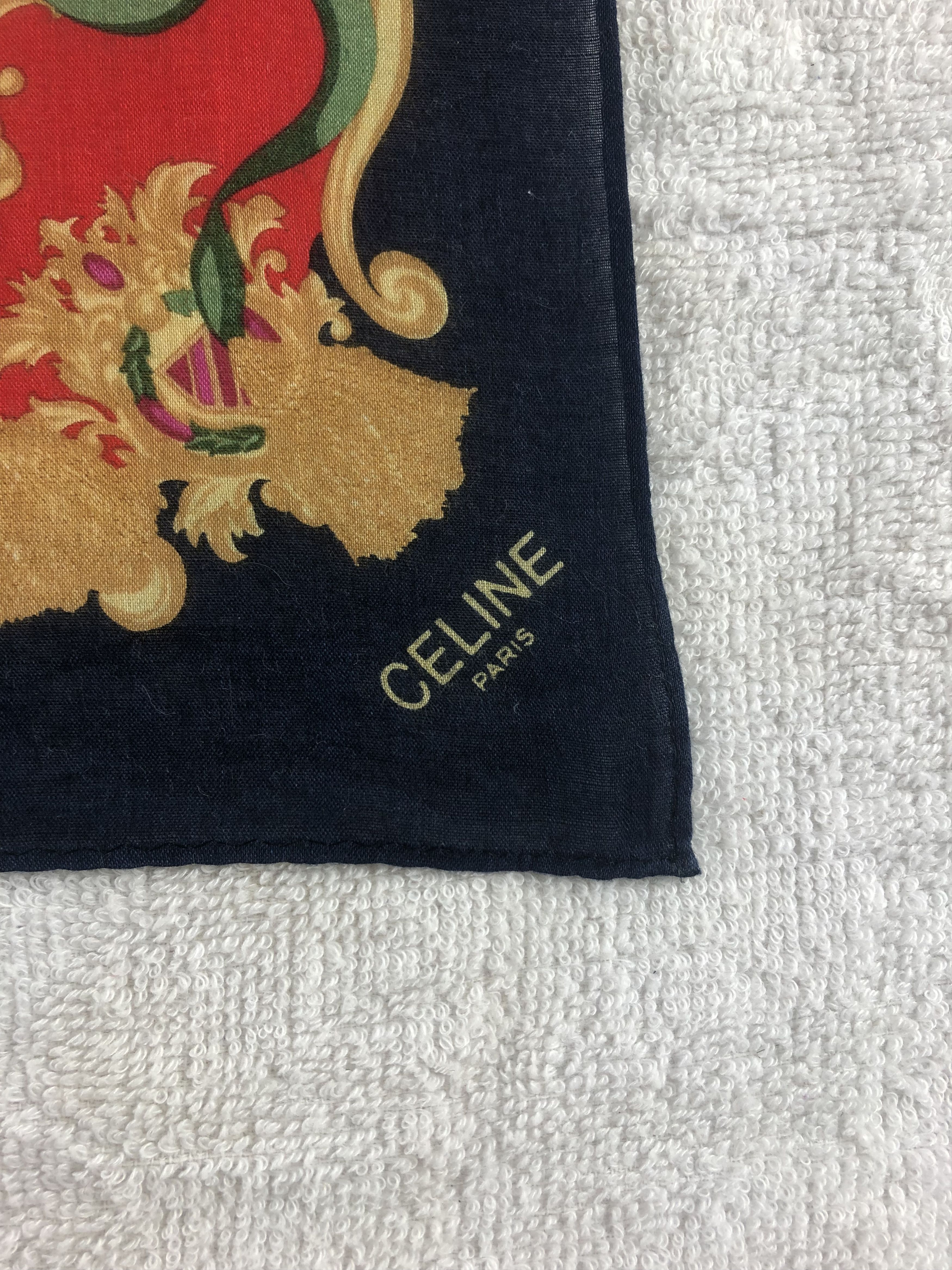 Celine Celine Handkerchief / Bandana / Neckerchief Size ONE SIZE - 5 Thumbnail
