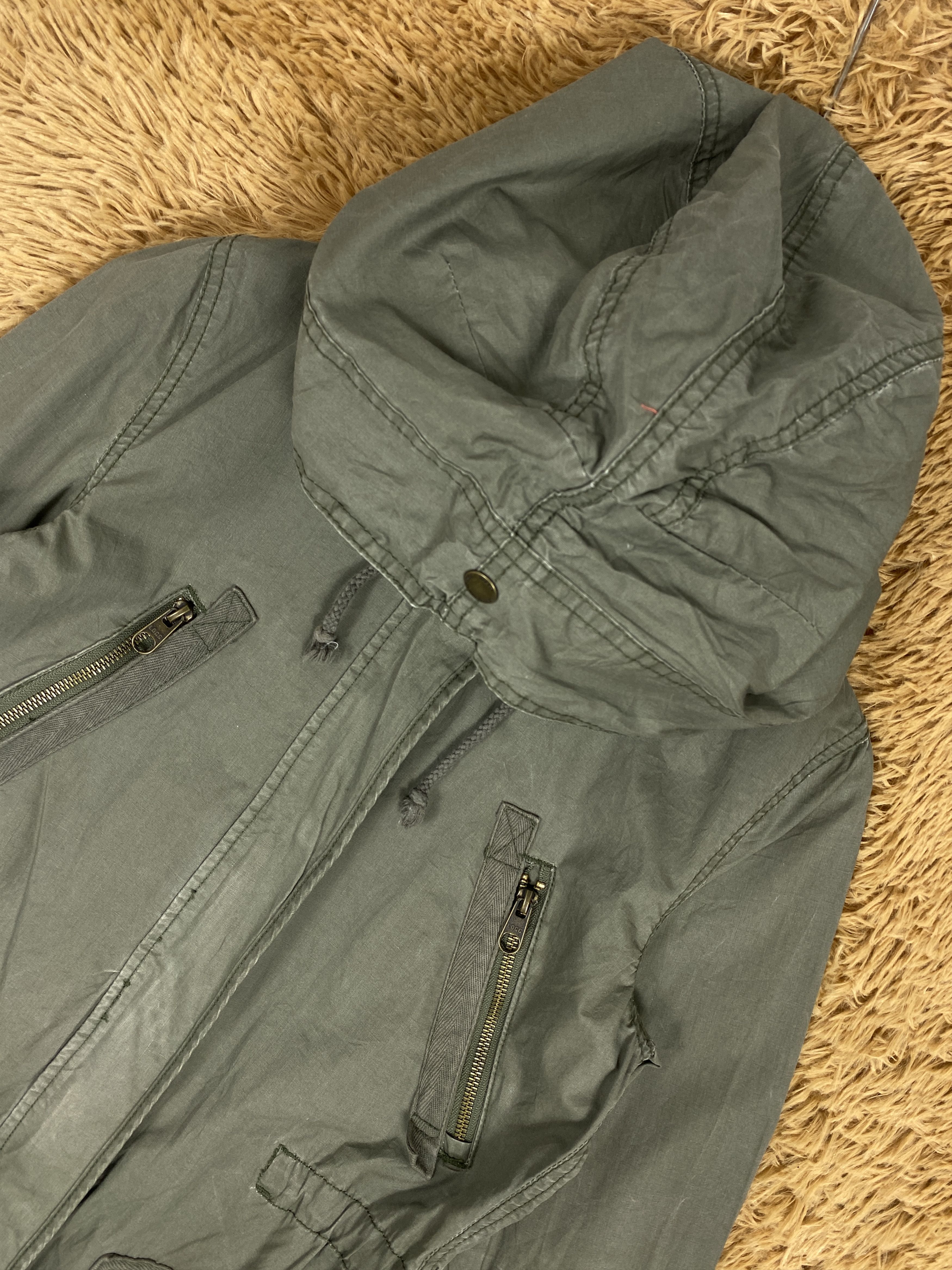 H&M Vintage L.O.G.G x H&M Hoodie Long Jacket J2386 Size US S / EU 44-46 / 1 - 2 Thumbnail