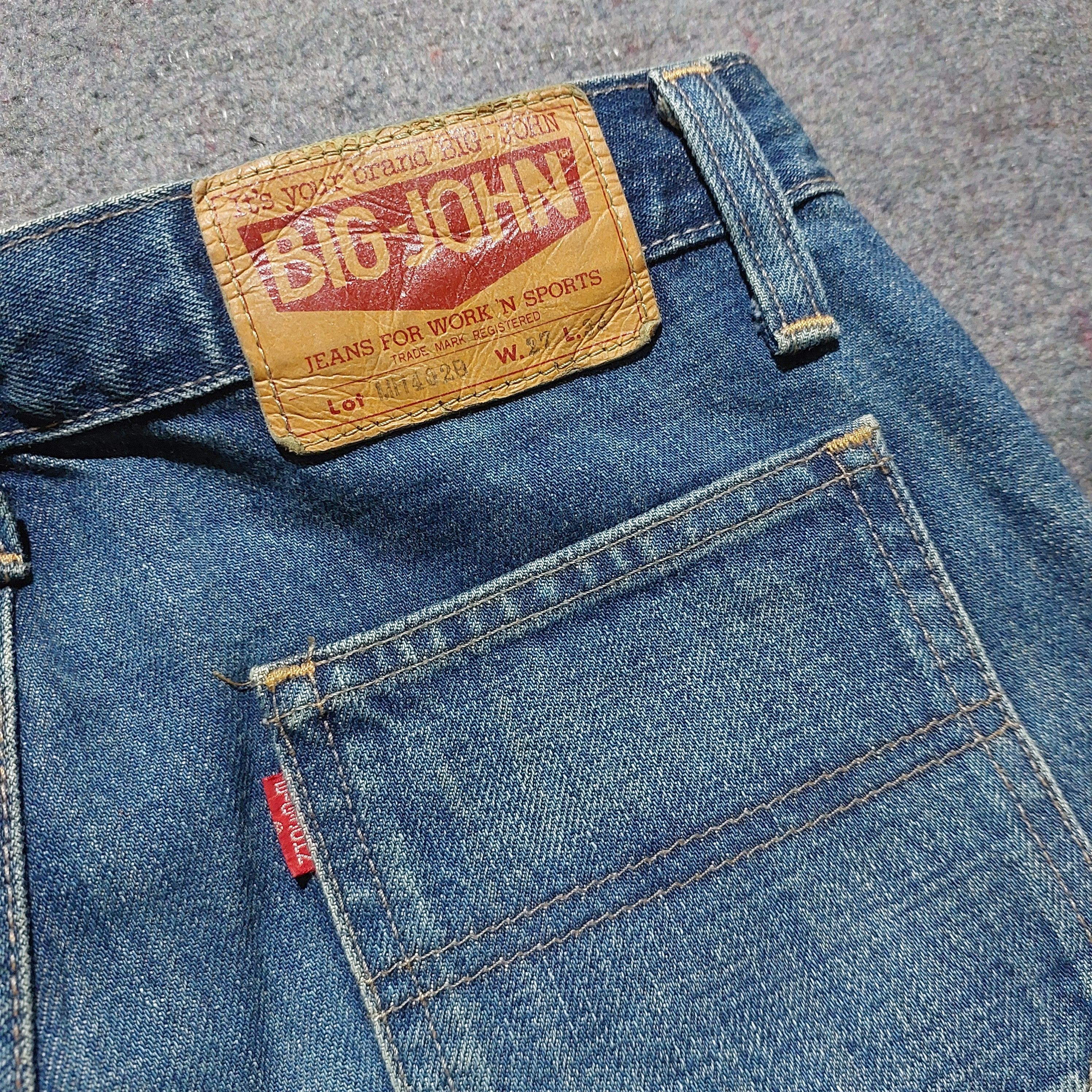 Big John Big John japan front pocket flared denim Size US 27 - 11 Thumbnail
