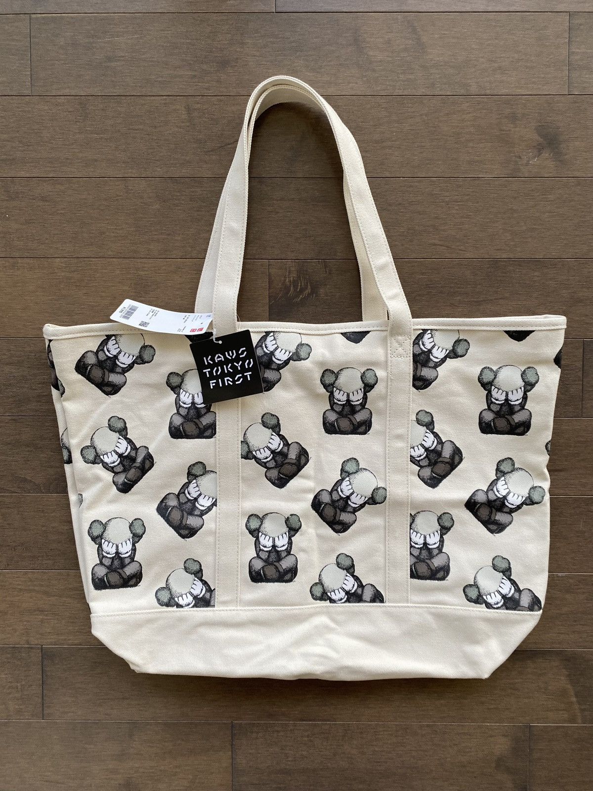 Kaws × Uniqlo Kaws x Uniqlo 'Tokyo First' Canvas Tote Bag