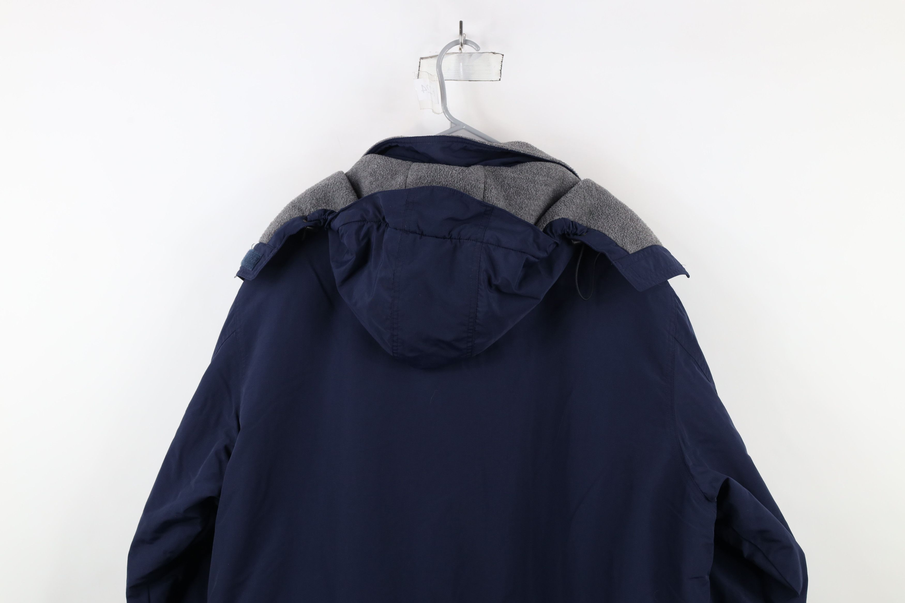 Lands' End × Vintage Vintage 90s Lands End Fleece Lined Hooded Chore Barn Jacket Size US XXL / EU 58 / 5 - 12 Thumbnail