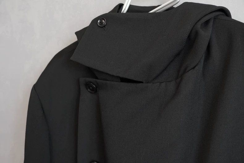 Yohji Yamamoto Yohji Yamamoto 16AW hooded Miyazawa embroidered jacket 250 Size US L / EU 52-54 / 3 - 4 Thumbnail