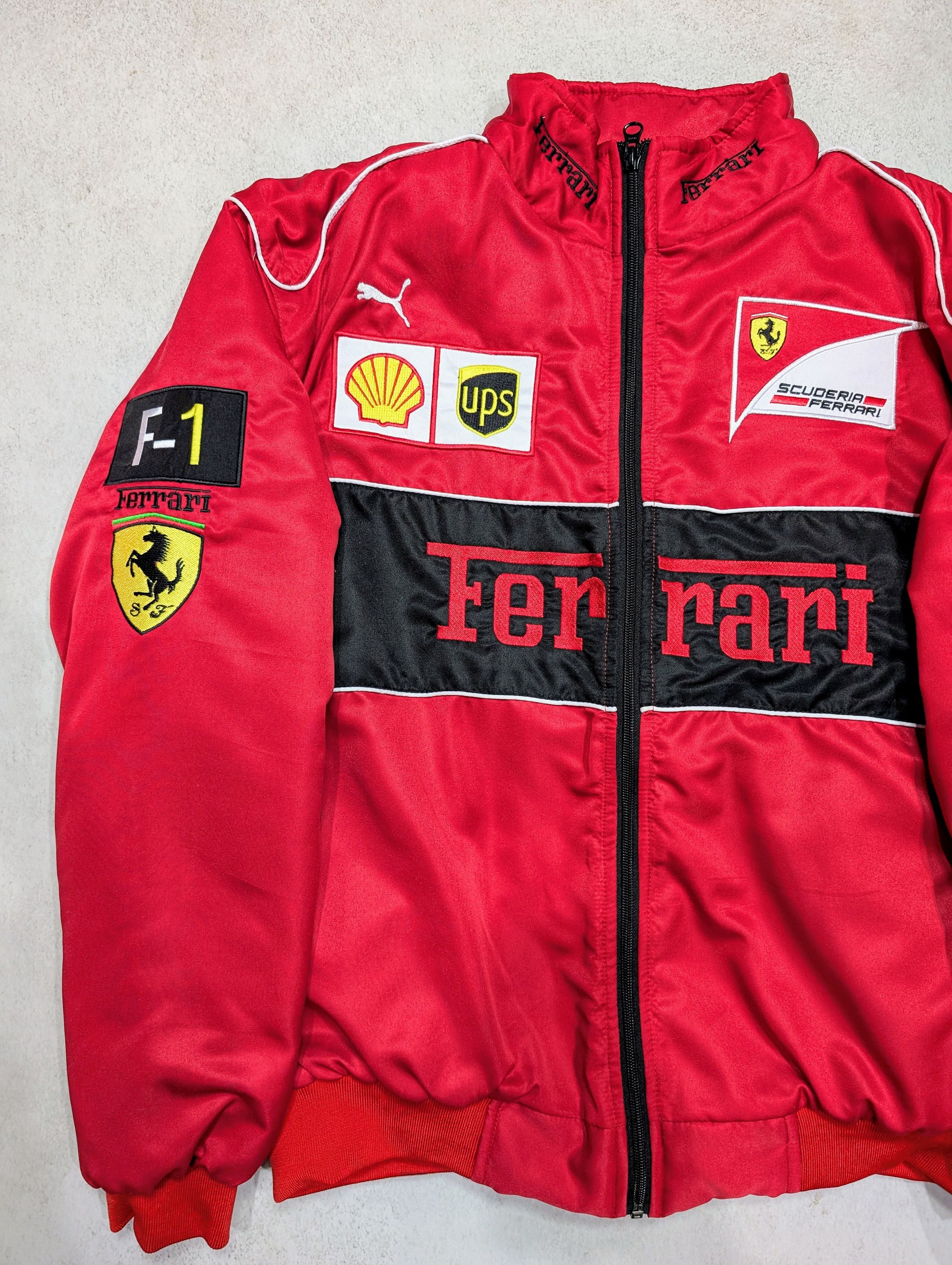 Ferrari 🔥 FERRARI ADULT F1 RACING JACKET VINTAGE Y2K FORMULA 1 Size US L / EU 52-54 / 3 - 3 Thumbnail