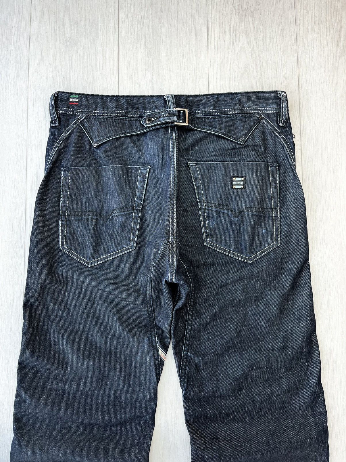 Diesel Waxed Diesel Jeans Italy Denim Size US 32 / EU 48 - 3 Thumbnail