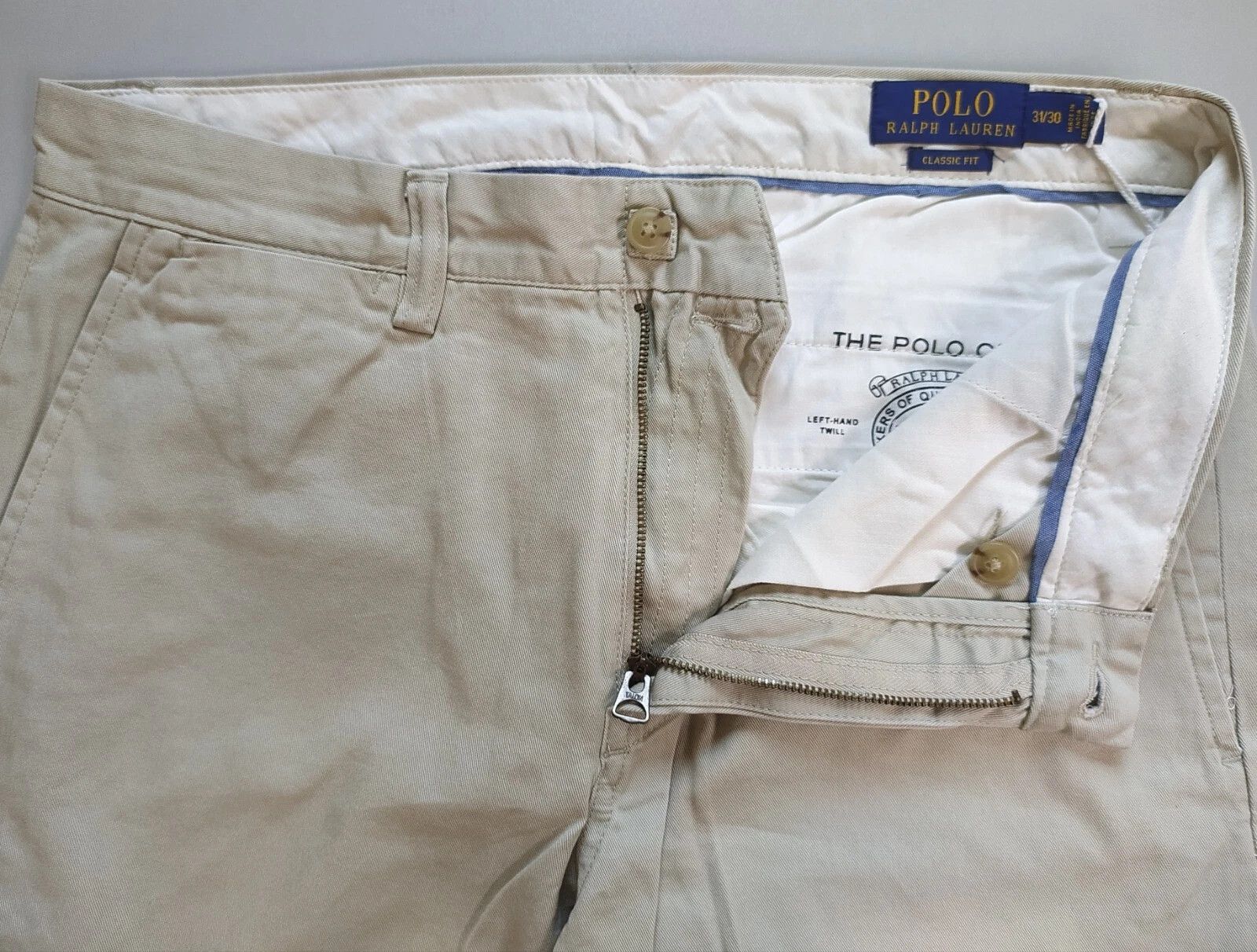 Polo Ralph Lauren Polo Ralph Lauren Classic Fit Chino Pant FTP 0019 Size US 31 - 4 Thumbnail