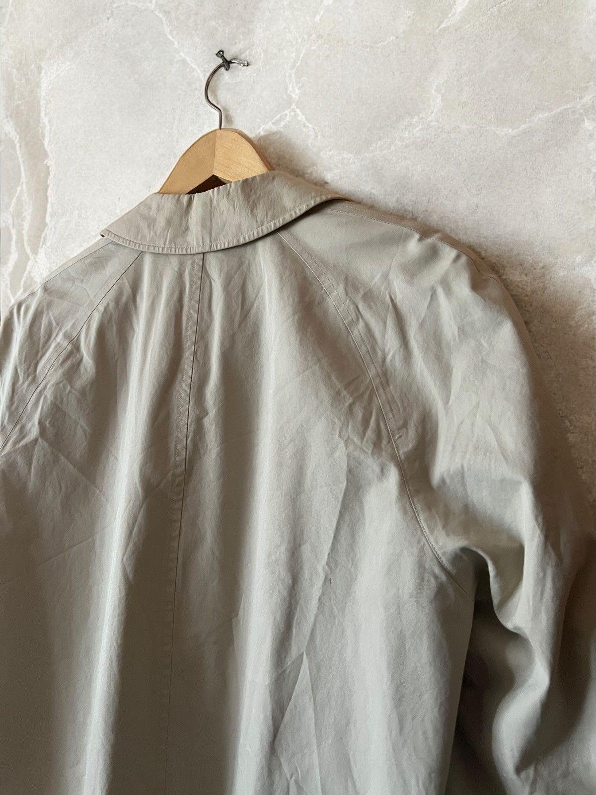 Burberry × Burberry Prorsum × Vintage BURBERRY'S PRORSUM Vintage 90s Nova Check Trench coat Cloak Size US S / EU 44-46 / 1 - 8 Thumbnail