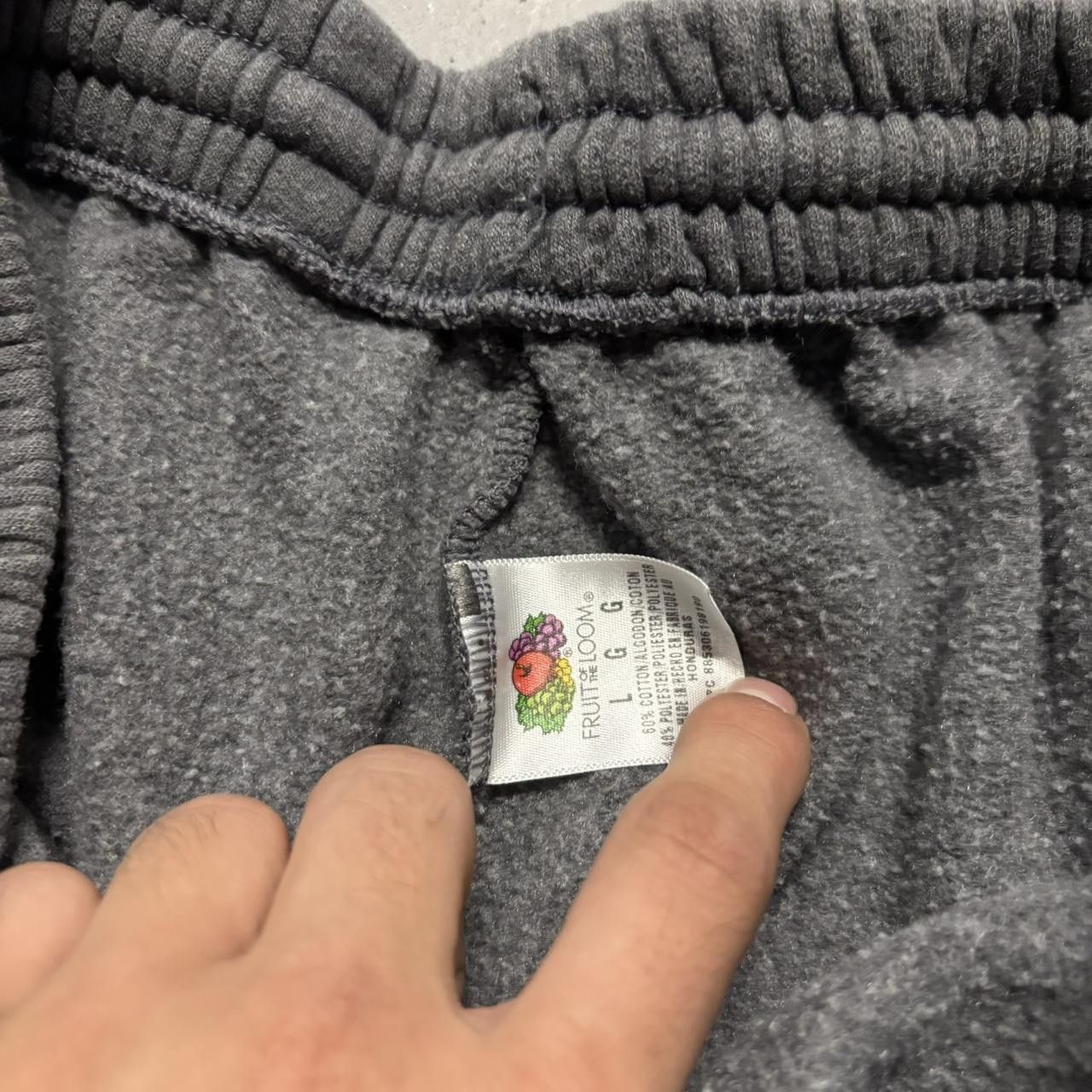 Japanese Brand × Vintage Crazy Vintage Y2K/2000s Faded Grey Skater Essential Sweatpants! Size US 32 / EU 48 - 6 Thumbnail