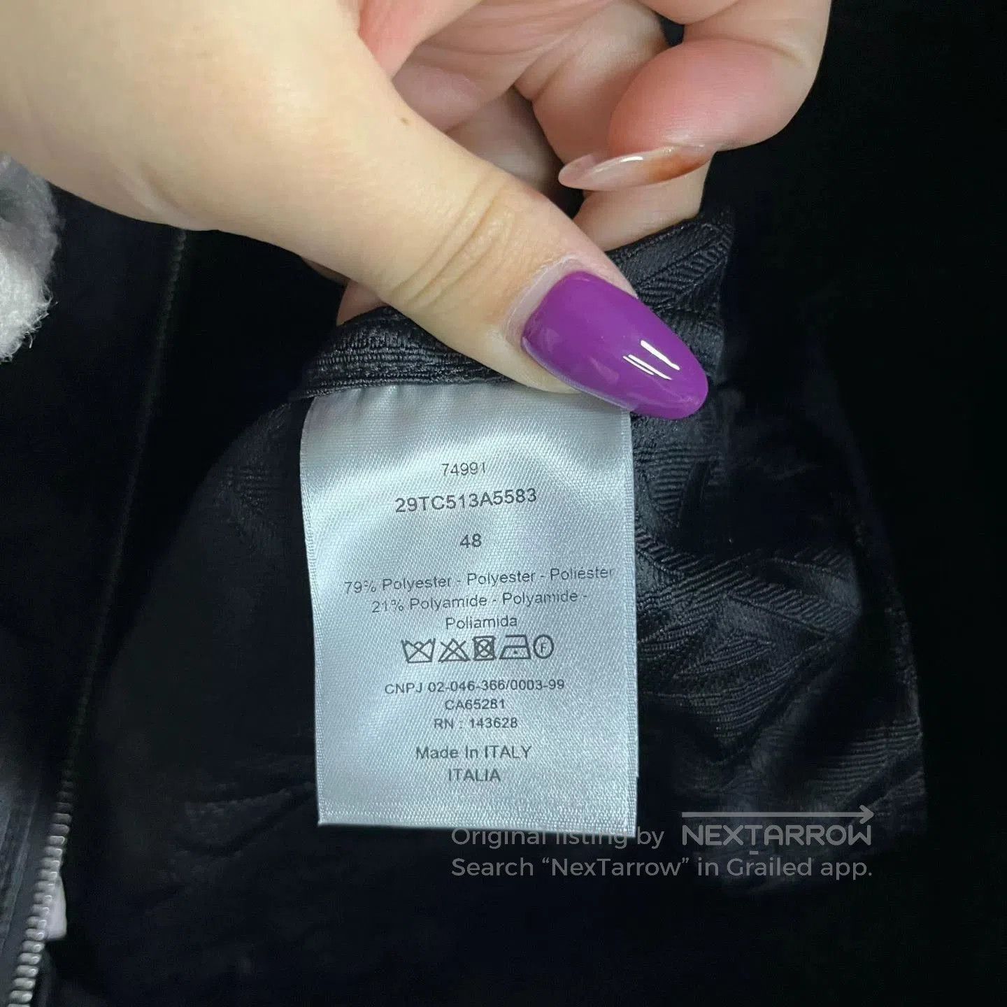 Dior dior black printed long sleeve jacket. Size US L / EU 52-54 / 3 - 3 Thumbnail